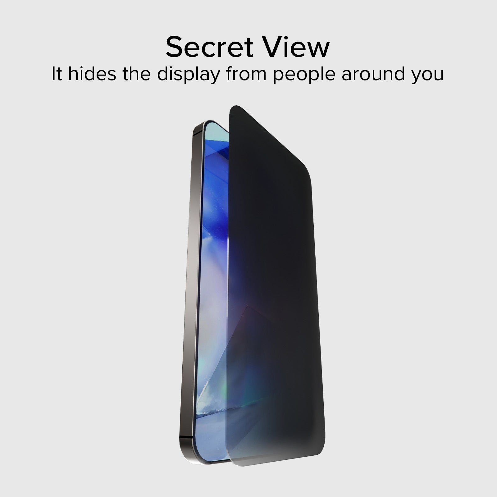 Bildschirmschutz aus Glas Full Cover Privacy für Samsung S24+