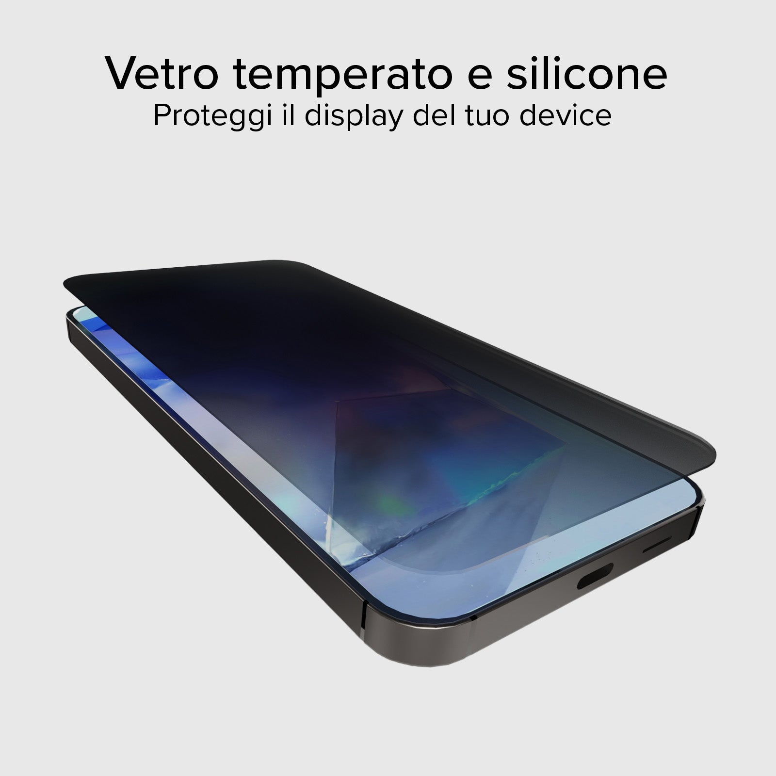 Bildschirmschutz aus Glas Full Cover Privacy für Samsung S24+