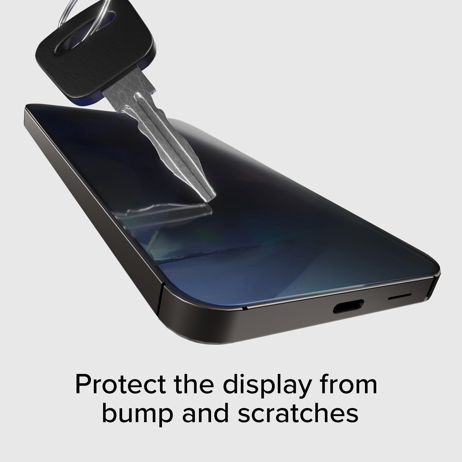 Bildschirmschutz aus Glas Full Cover Privacy für Samsung S24+