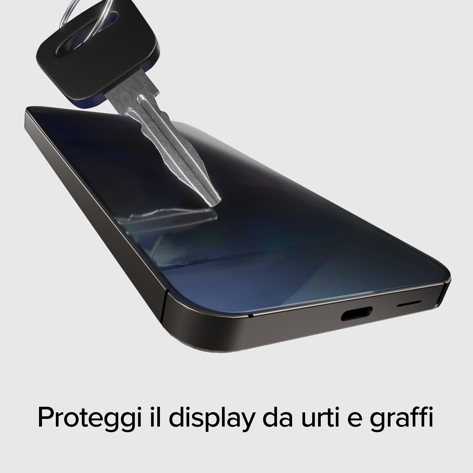 Bildschirmschutz aus Glas Full Cover Privacy für Samsung S24+