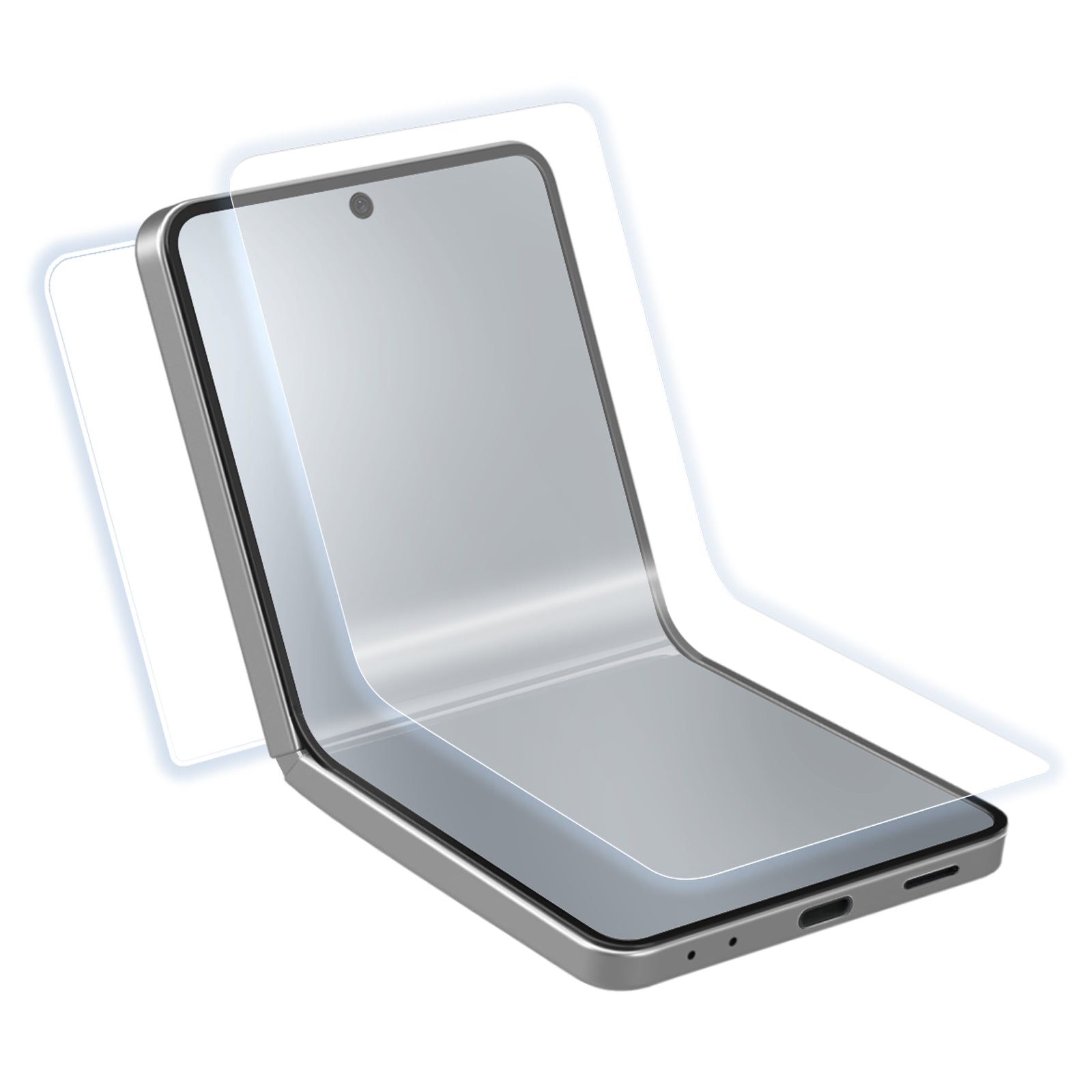 Glass screen protector per Samsung Z Flip 8