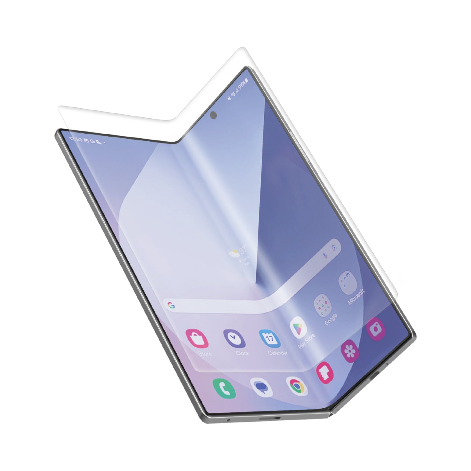 Glass screen protector per Samsung Z Fold 7