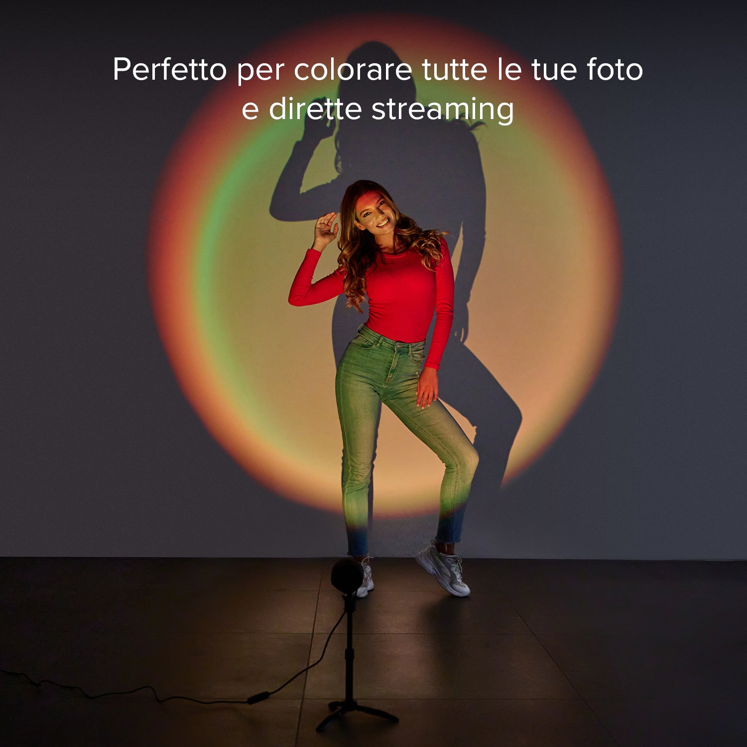 Sunset Light - Luce LED multicolor da sfondo