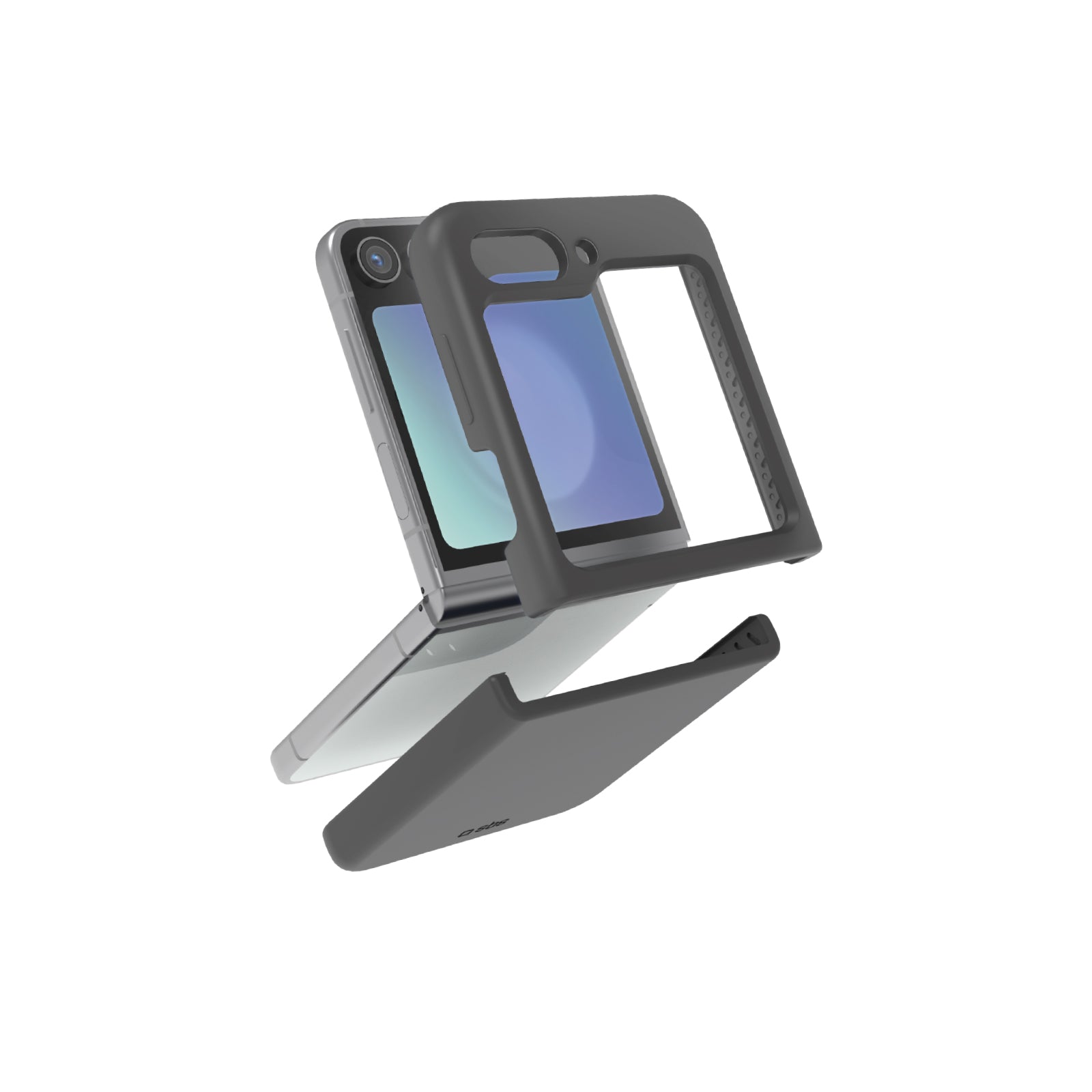 Coque en silicone avec intérieur en microfibre pour Samsung Z Flip 6/7 FE