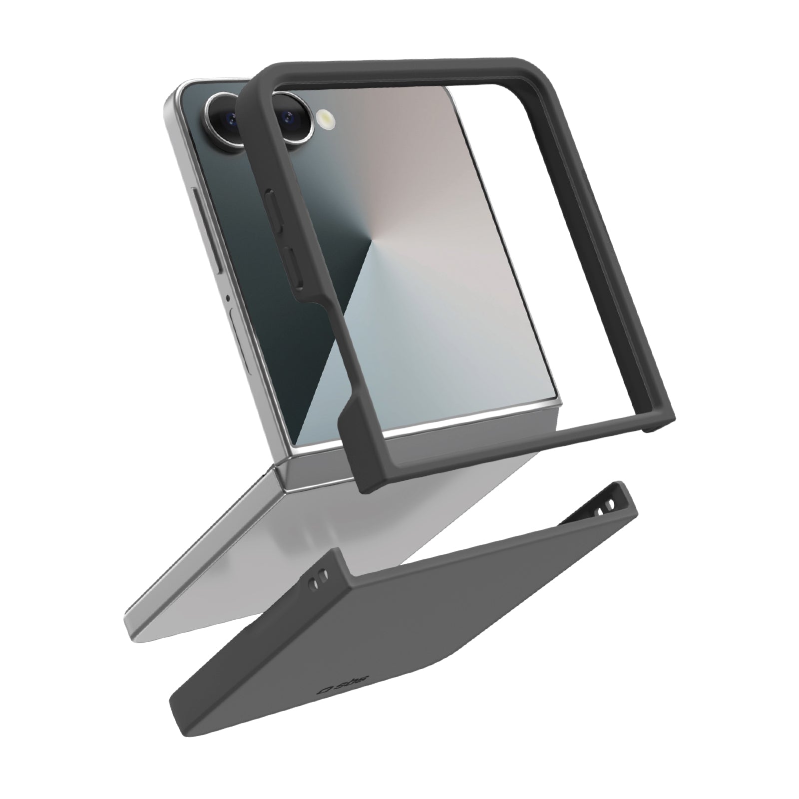 Coque en silicone avec intérieur en microfibre pour Samsung Z Flip 7