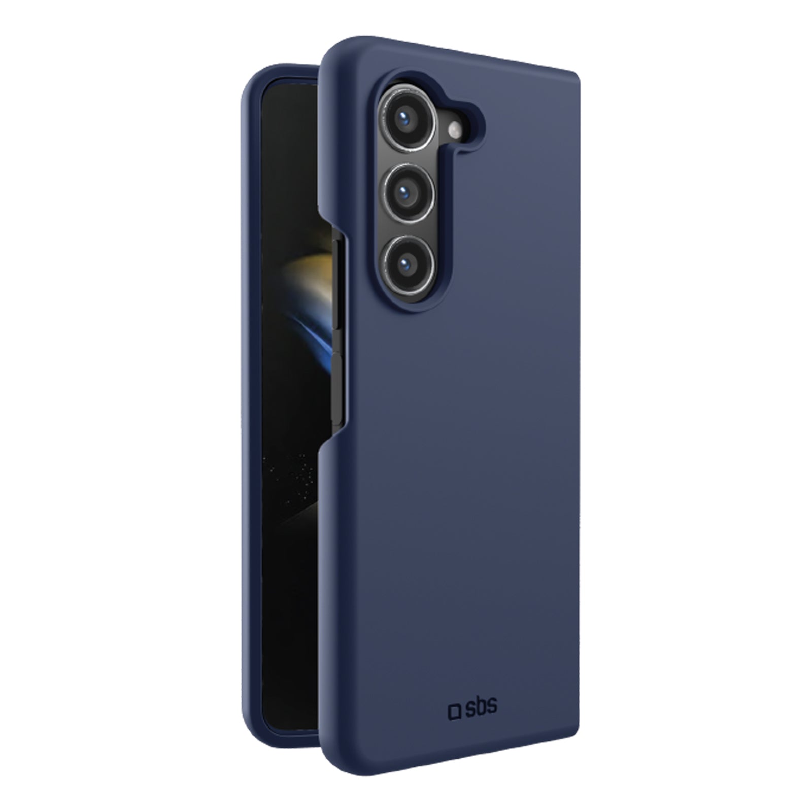 Silikon-Cover mit Innenseite aus Mikrofaser für Samsung Z Fold 5