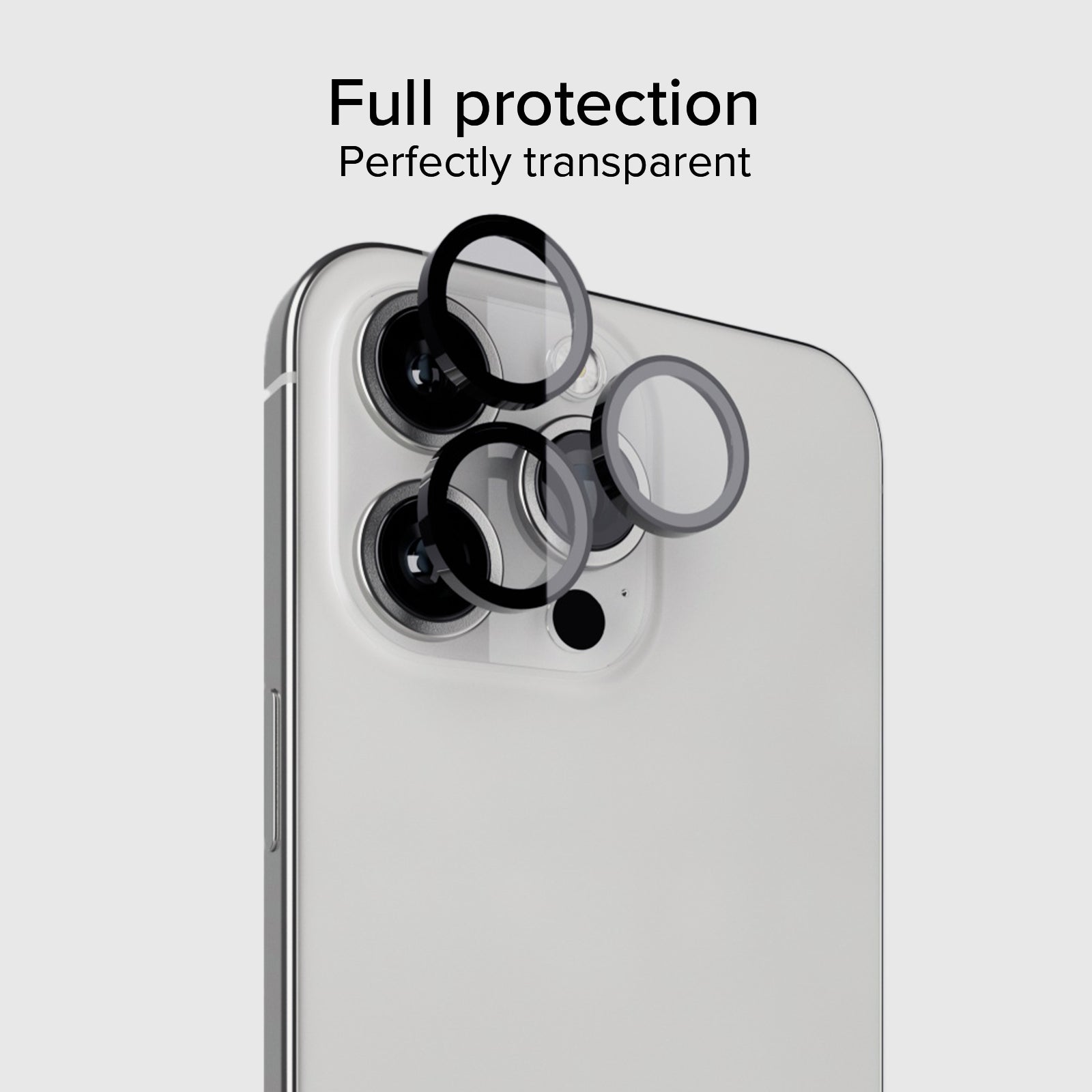 Lentilles de protection individuelles pour appareil photo