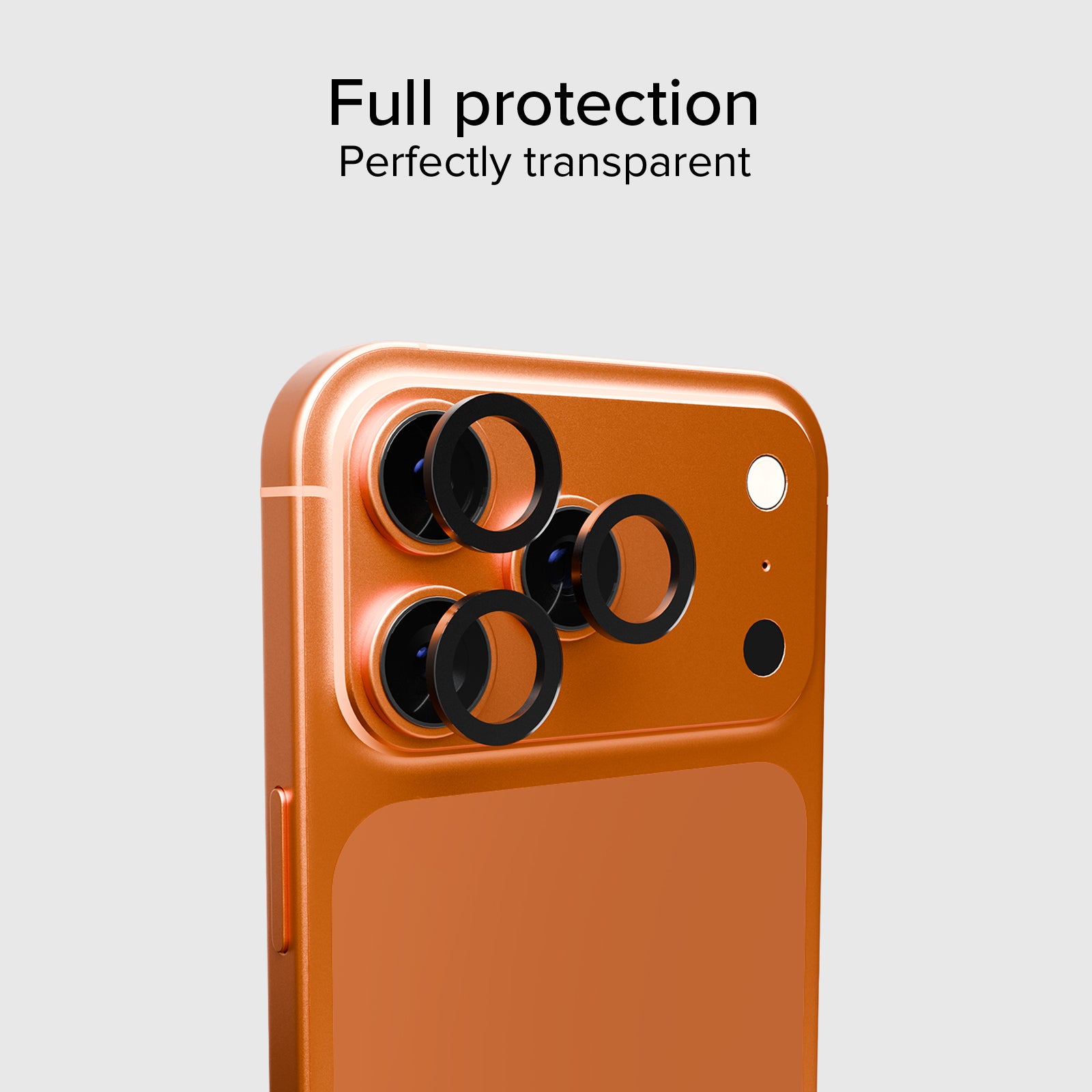 Single protective lenses for camera