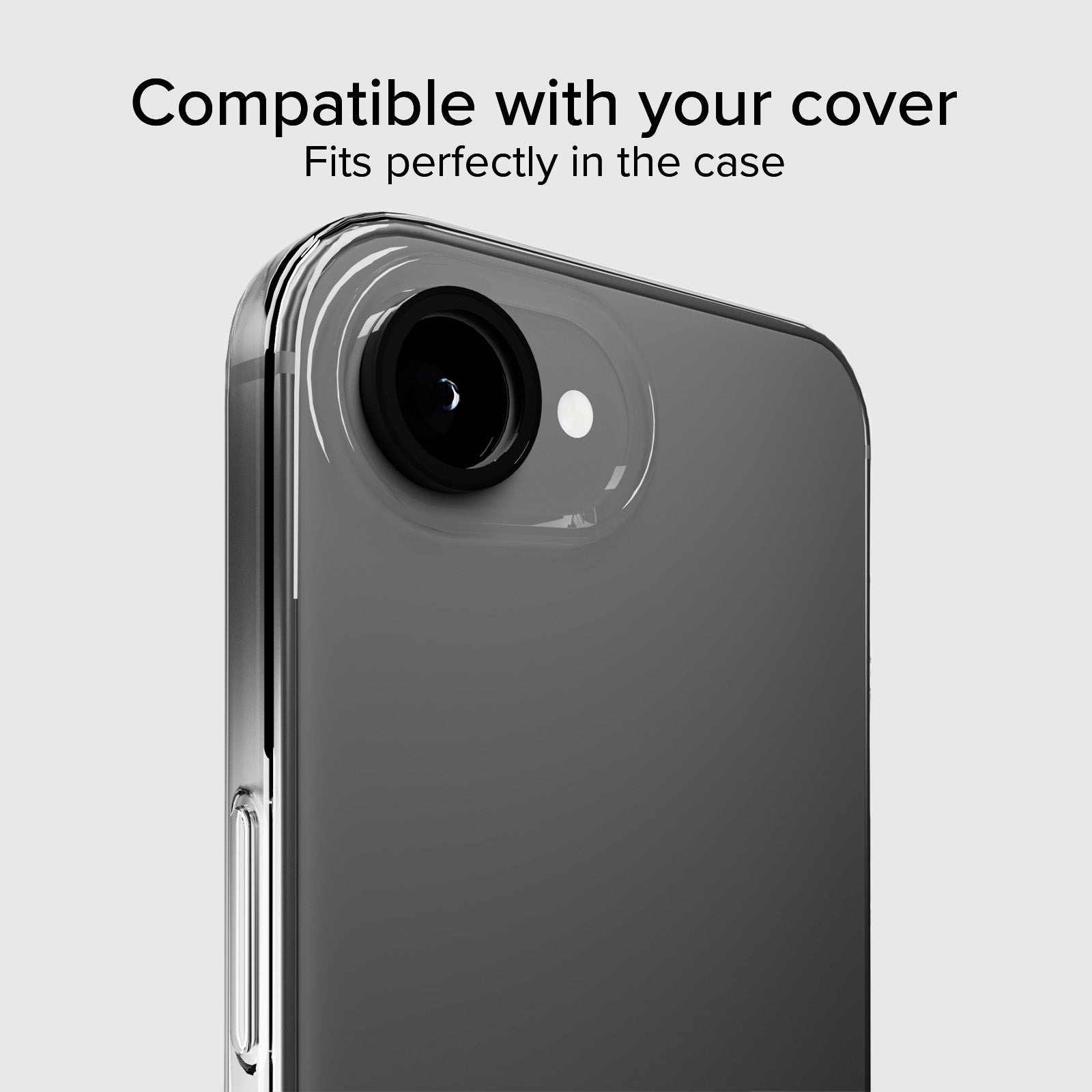 Single protective lenses for camera
