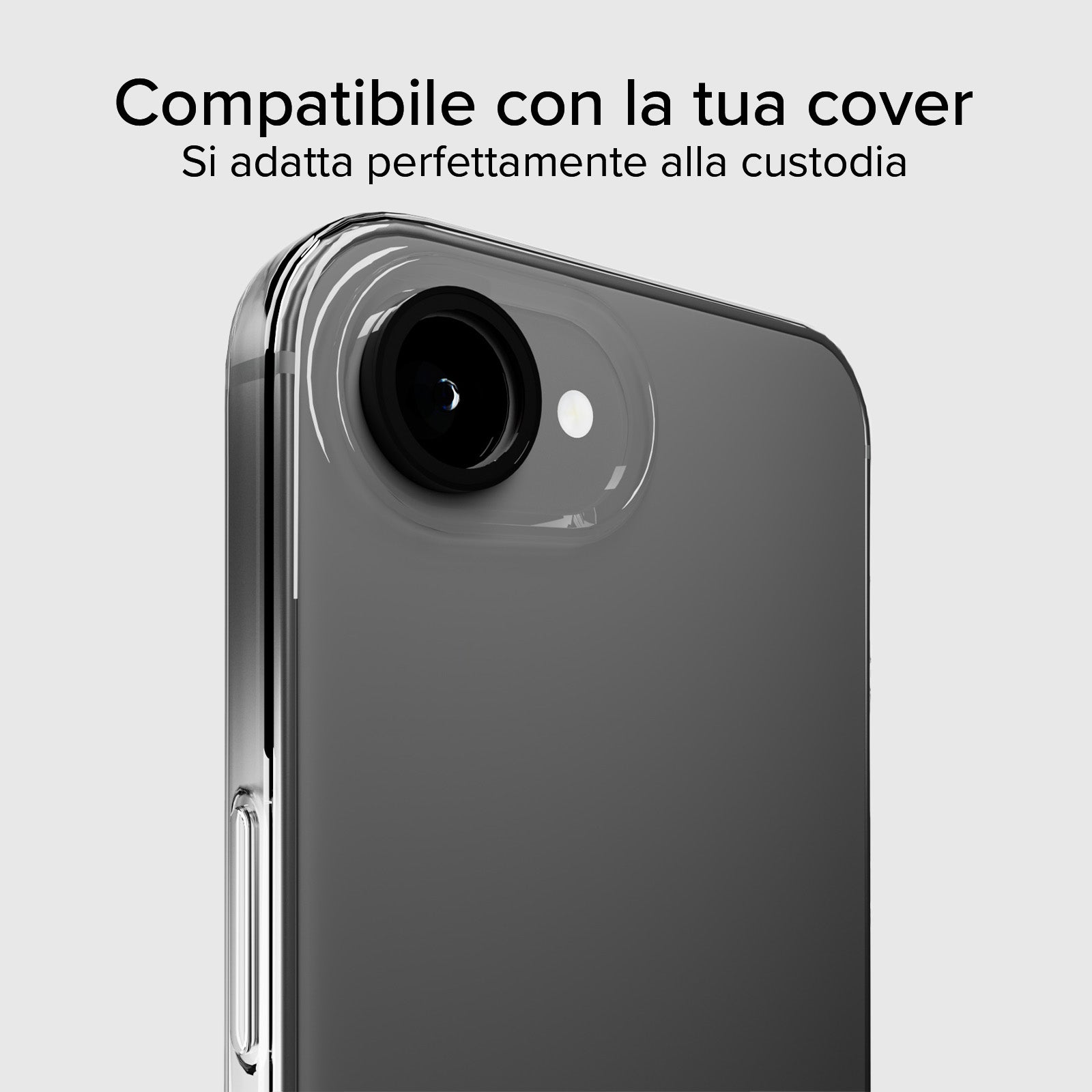 Single protective lenses for camera