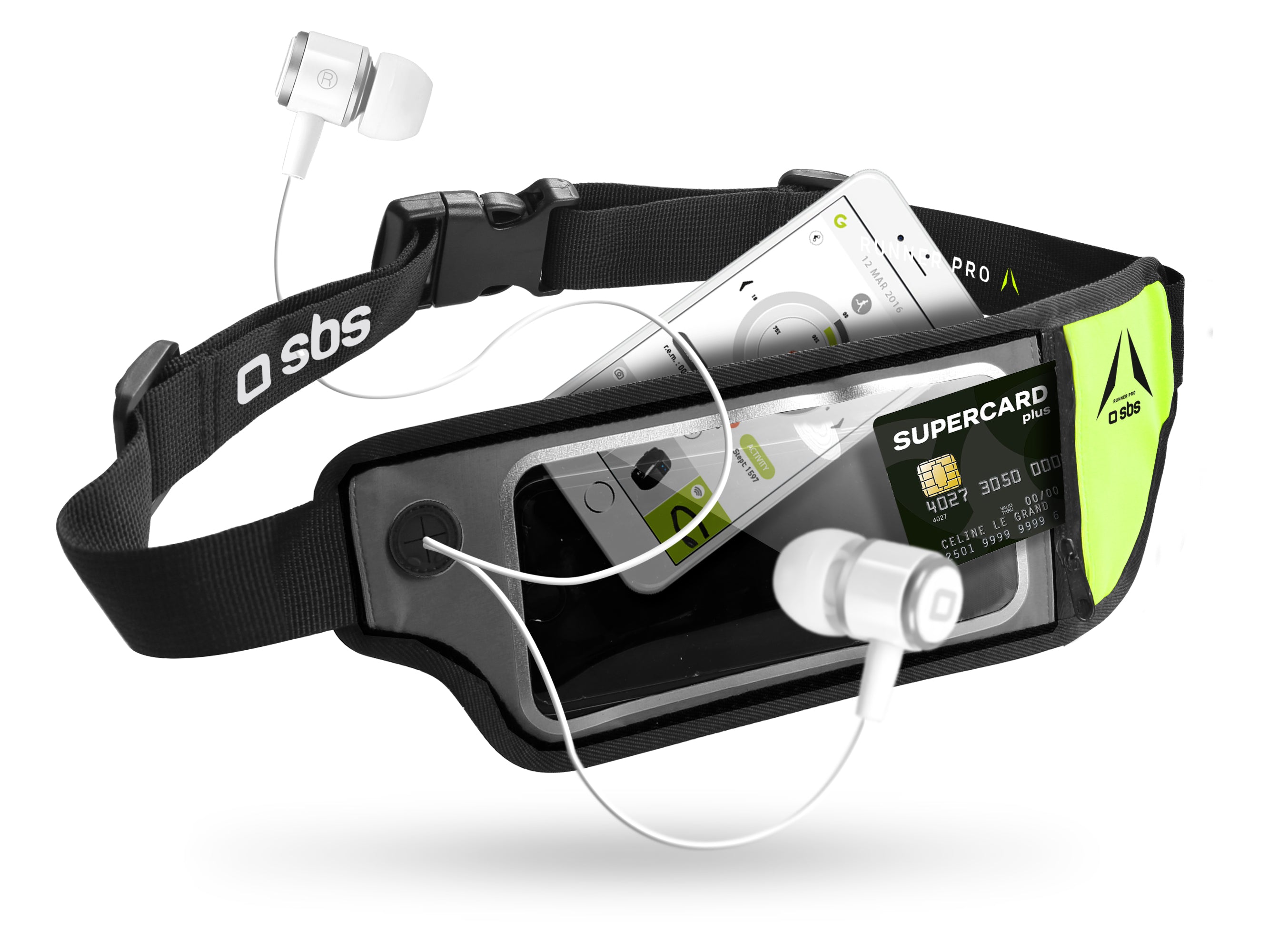Fascia a cintura per smartphone fino a 6,7"