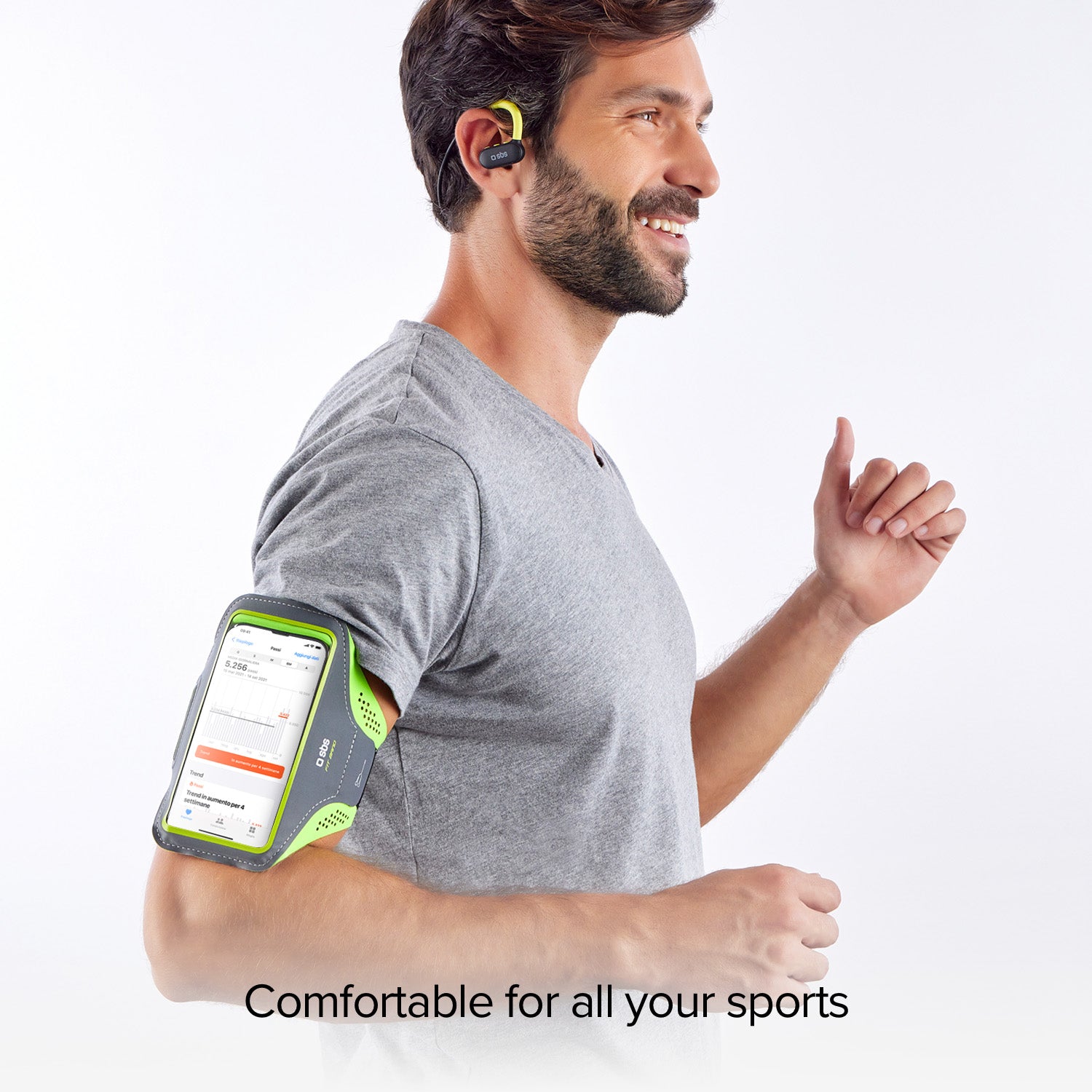 Brassard de sport pour téléphone jusqu'à 6,5"