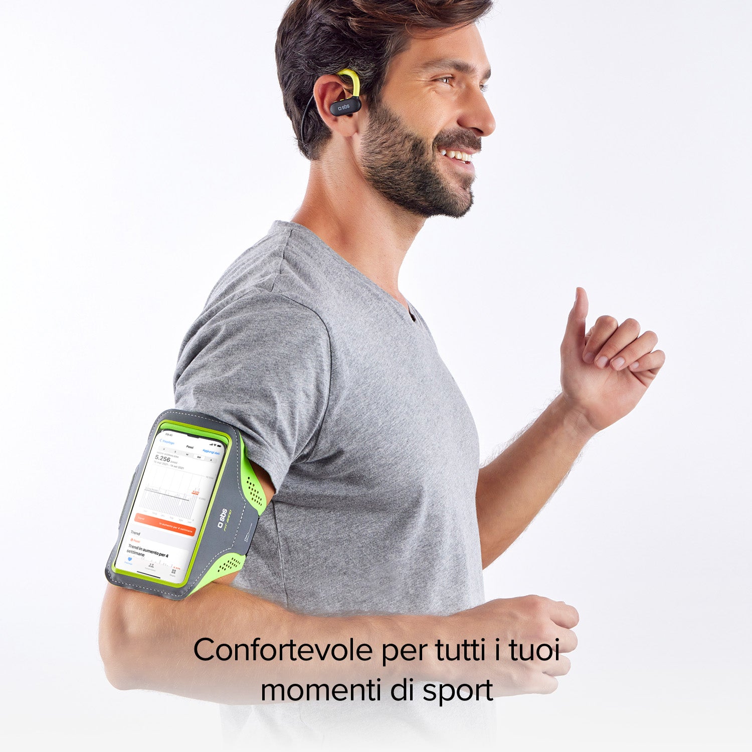 Brassard de sport pour téléphone jusqu'à 6,5"