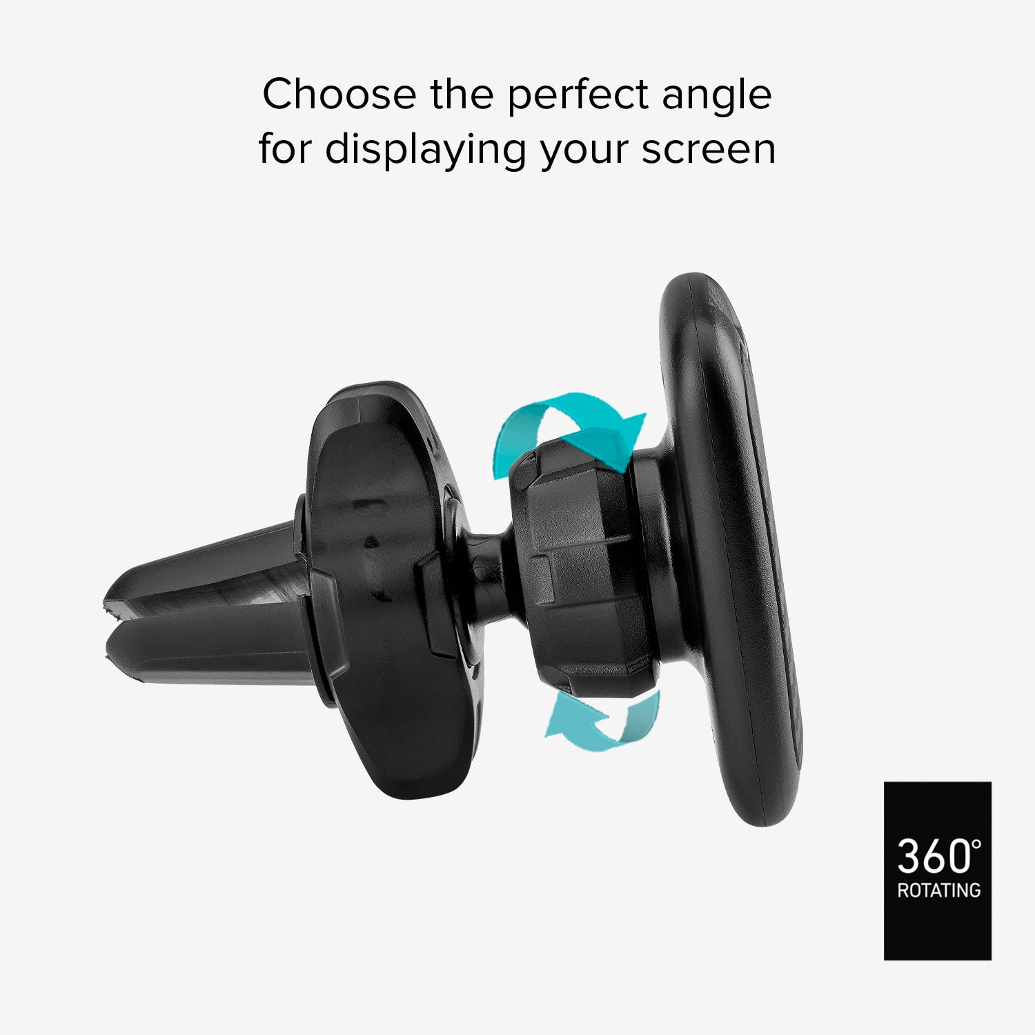 Nevada - Supporto auto magnetico per telefono con fissaggio a clip