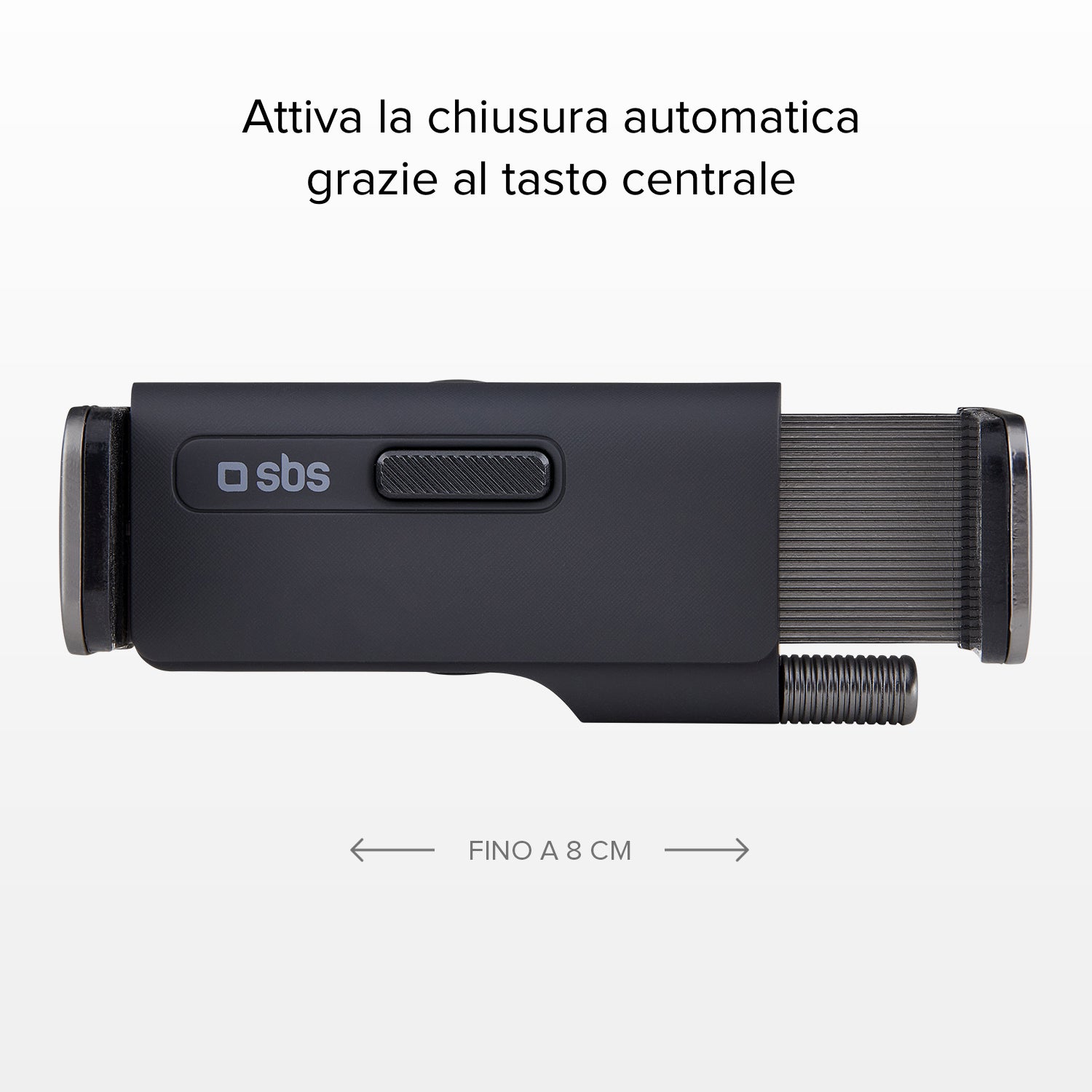 Soporte de smartphone para coche con clip orientable