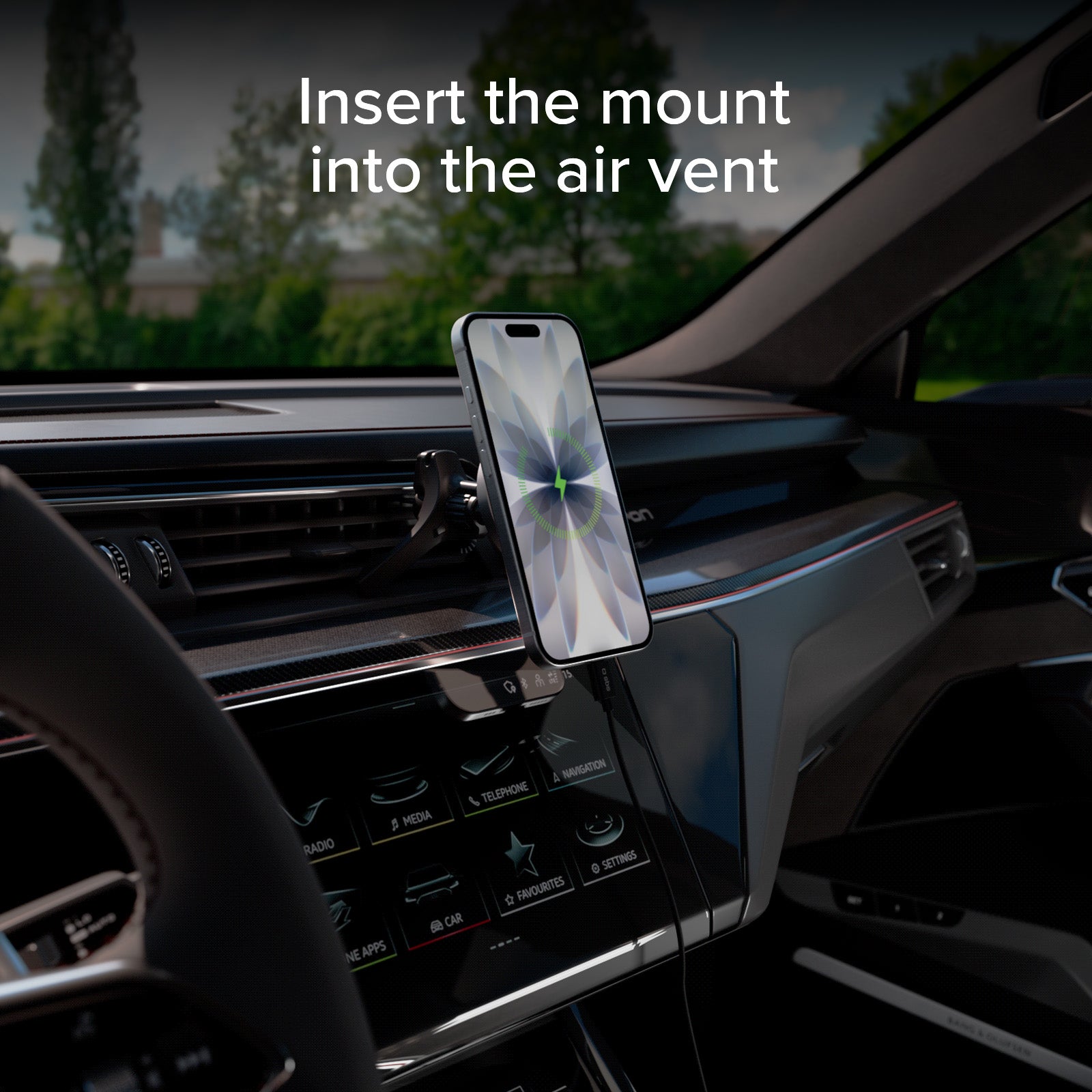 MagSafe Charging Compatible Air Vent Magnetic Mount