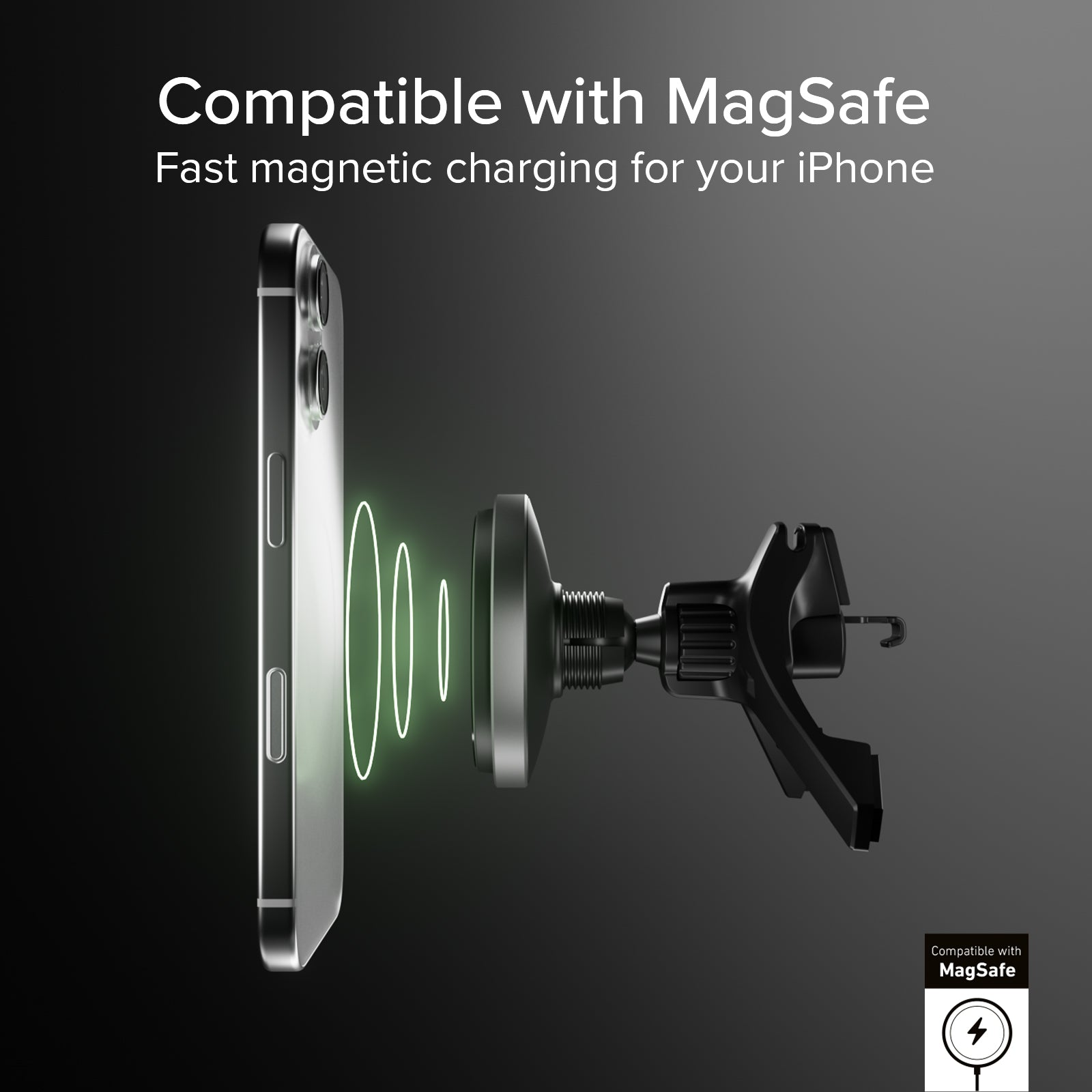 MagSafe Charging Compatible Air Vent Magnetic Mount