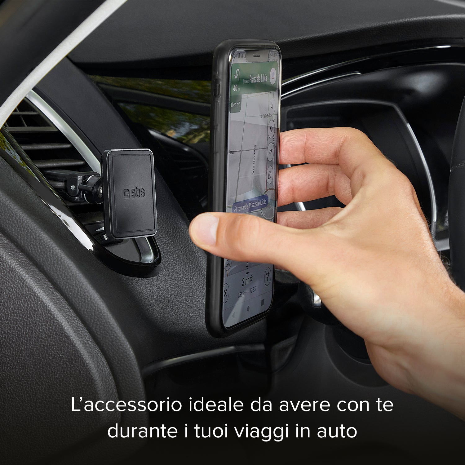 Magnetische Autohalterung für Smartphone