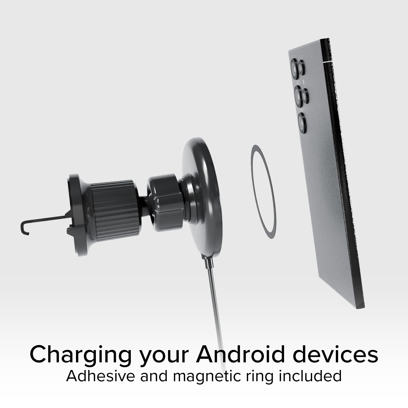 Magsafe-compatible car holder for smartphones