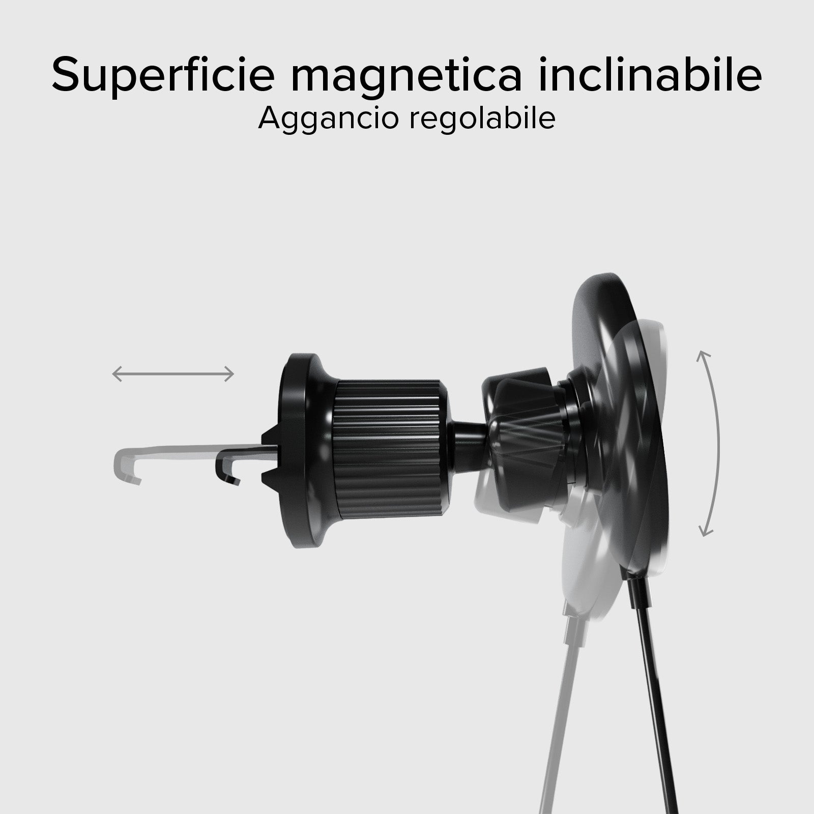 Magsafe-compatible car holder for smartphones
