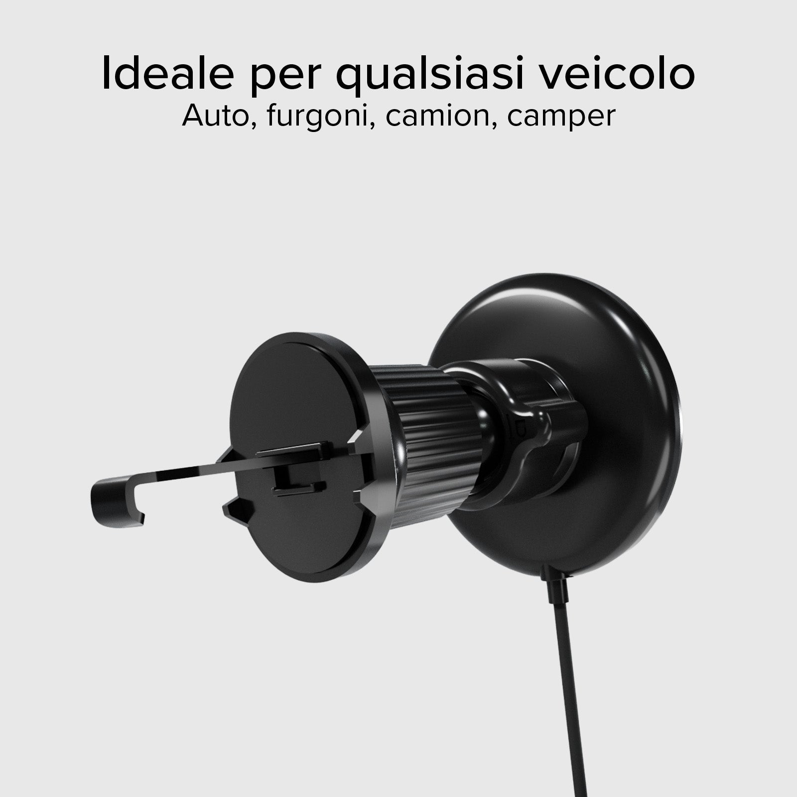 Magsafe-compatible car holder for smartphones