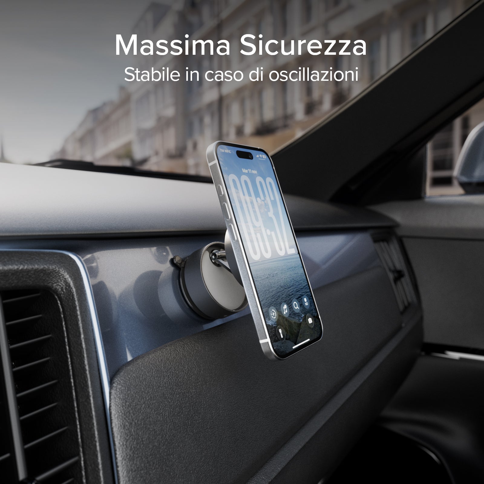 Desktop holder compatible with Magsafe