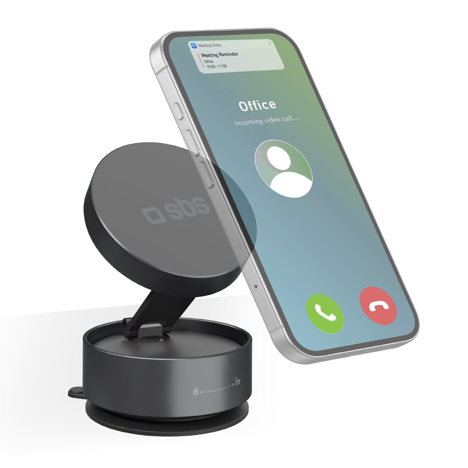 Desktop holder compatible with Magsafe