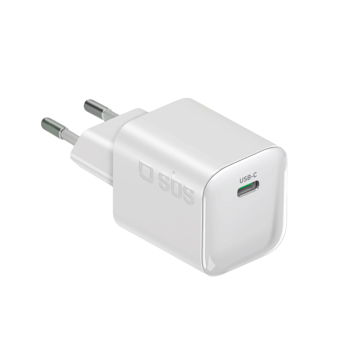 Caricatore da parete Power Zero 20W USB-C PD GaN con stop automatico della ricarica e basso consumo in stand by