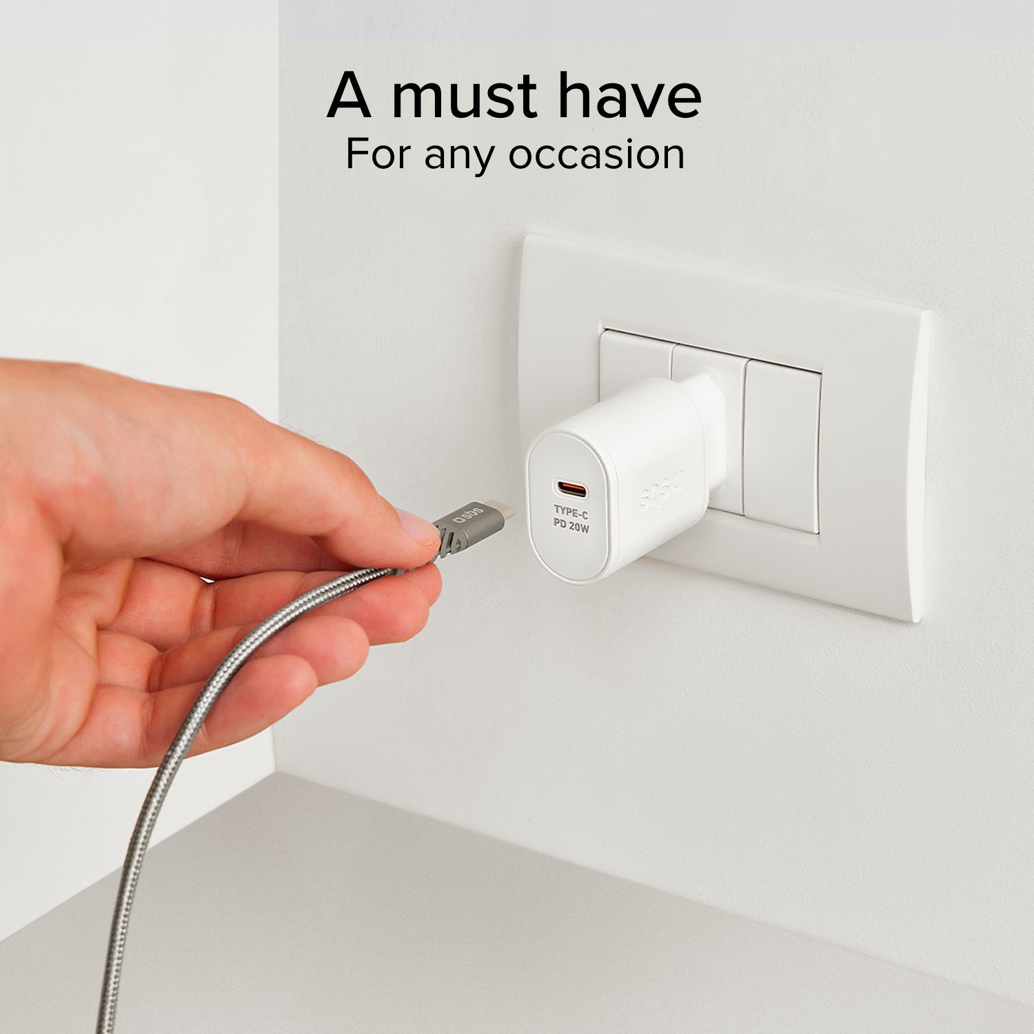 Chargeur Power Delivery 20 W, adapté pour MacBook Neo
