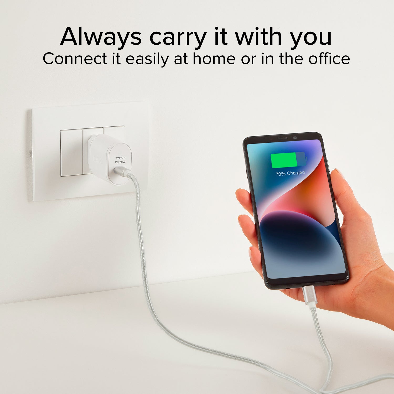 20W Power Delivery Charger, suitable for MacBook Neo