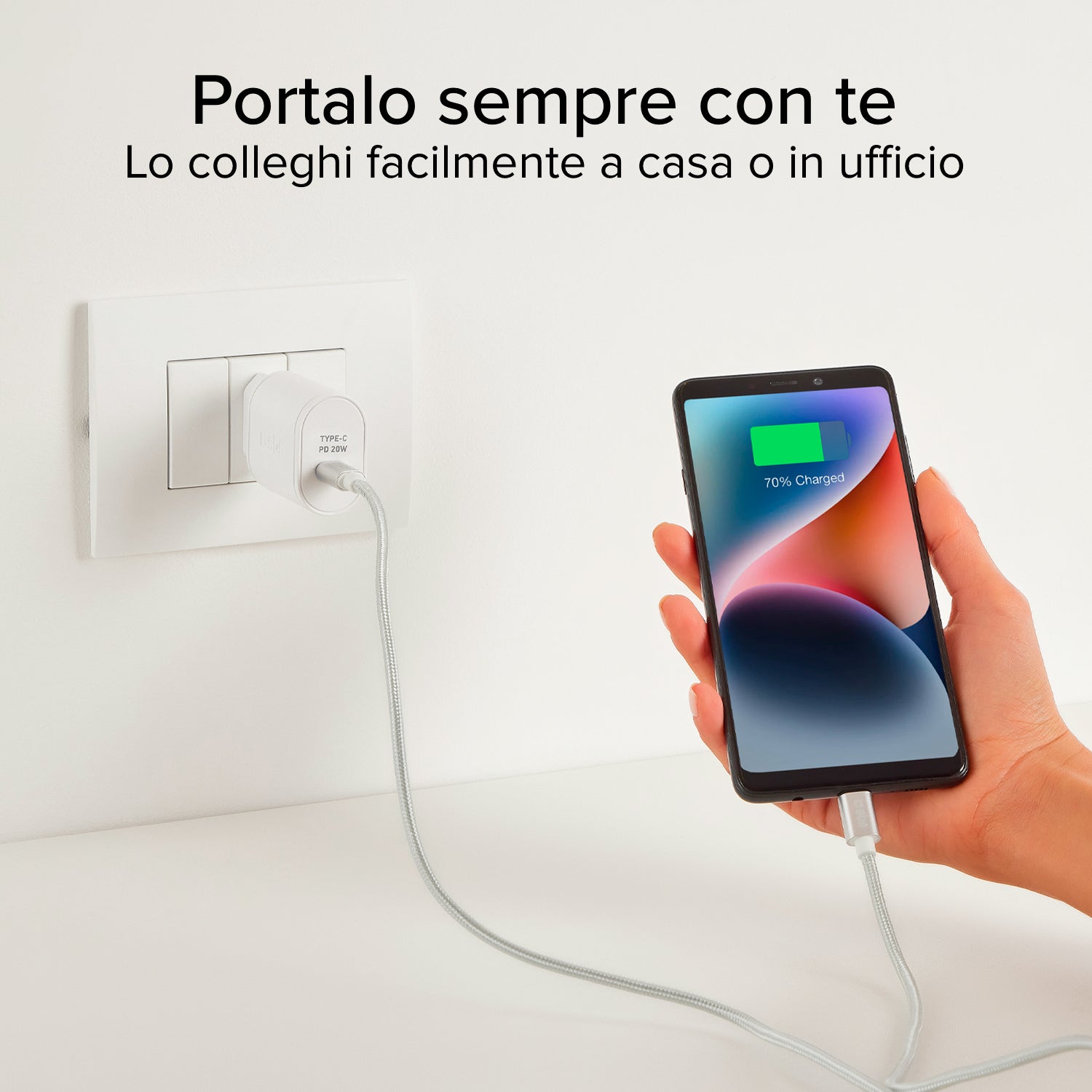 20W Power Delivery Charger, suitable for MacBook Neo