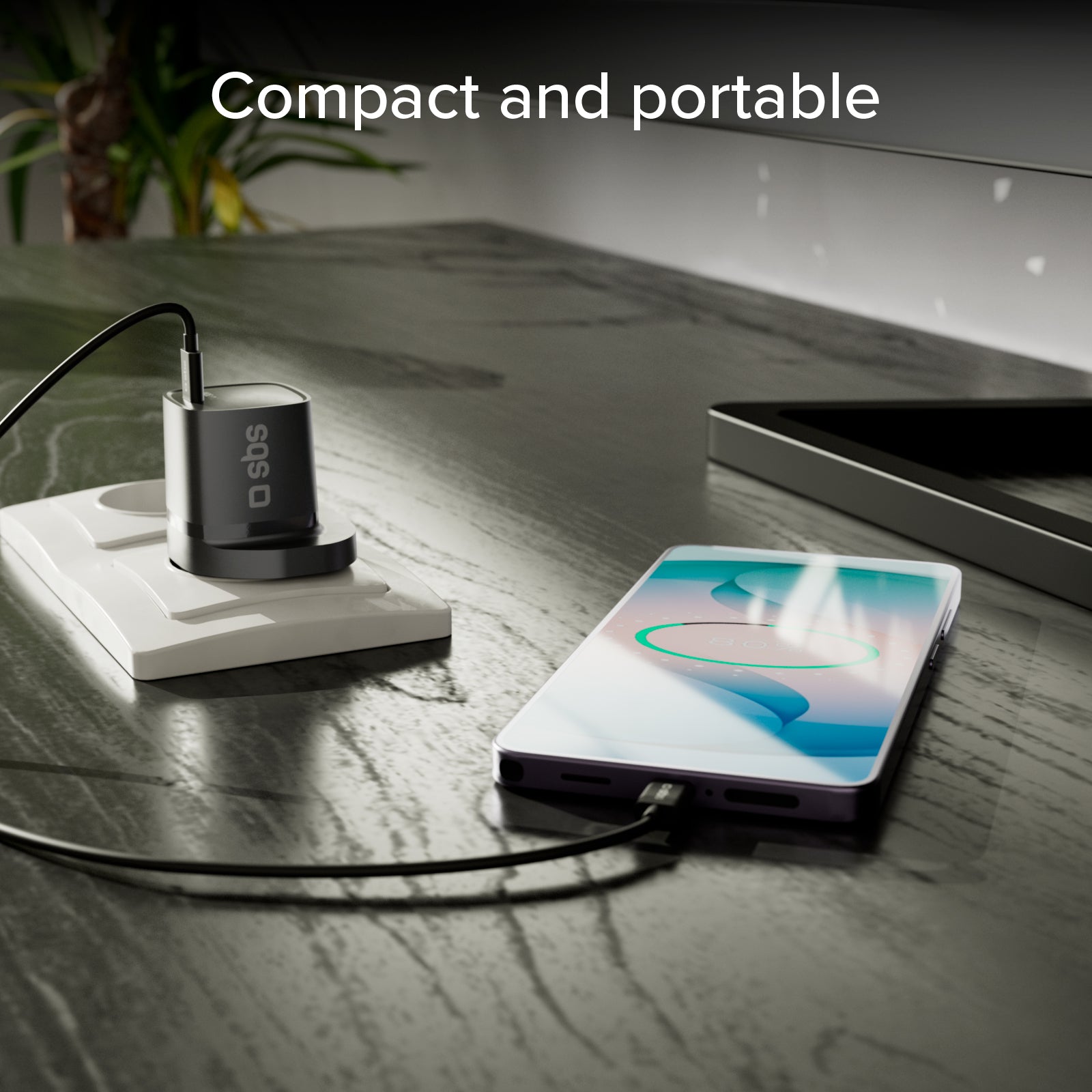 Ladegerät mit USB-C-Anschluss, 30W Leistung und UK-Stecker