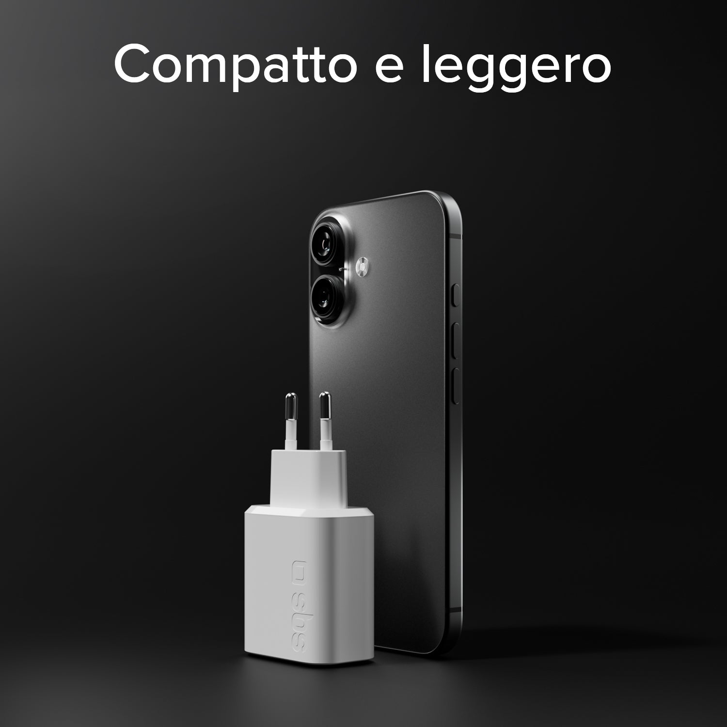 Caricabatterie caricatore 10W - carica rapida porta USB 2.1A Intelligent Charge