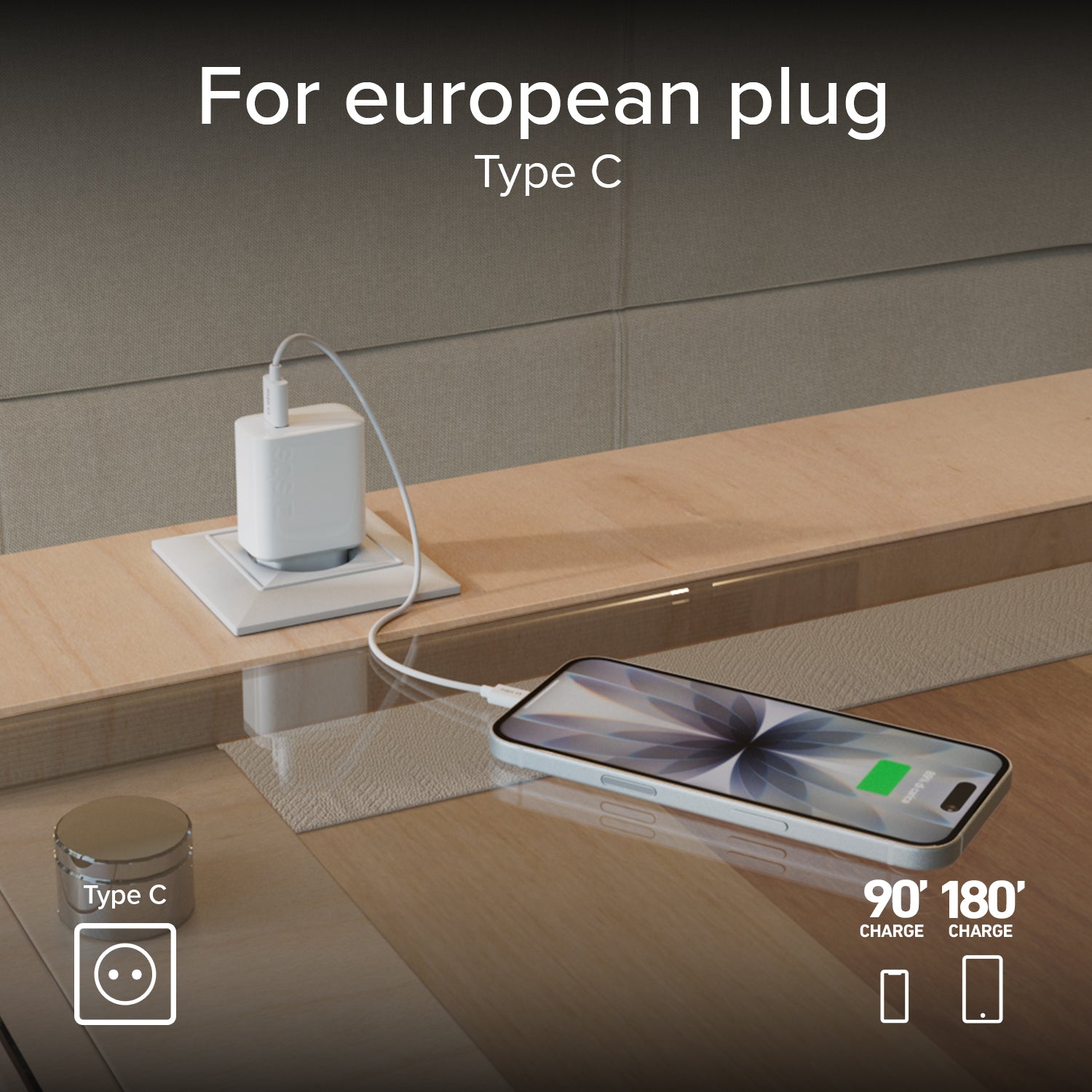 Caricabatterie caricatore 10W - carica rapida porta USB 2.1A Intelligent Charge