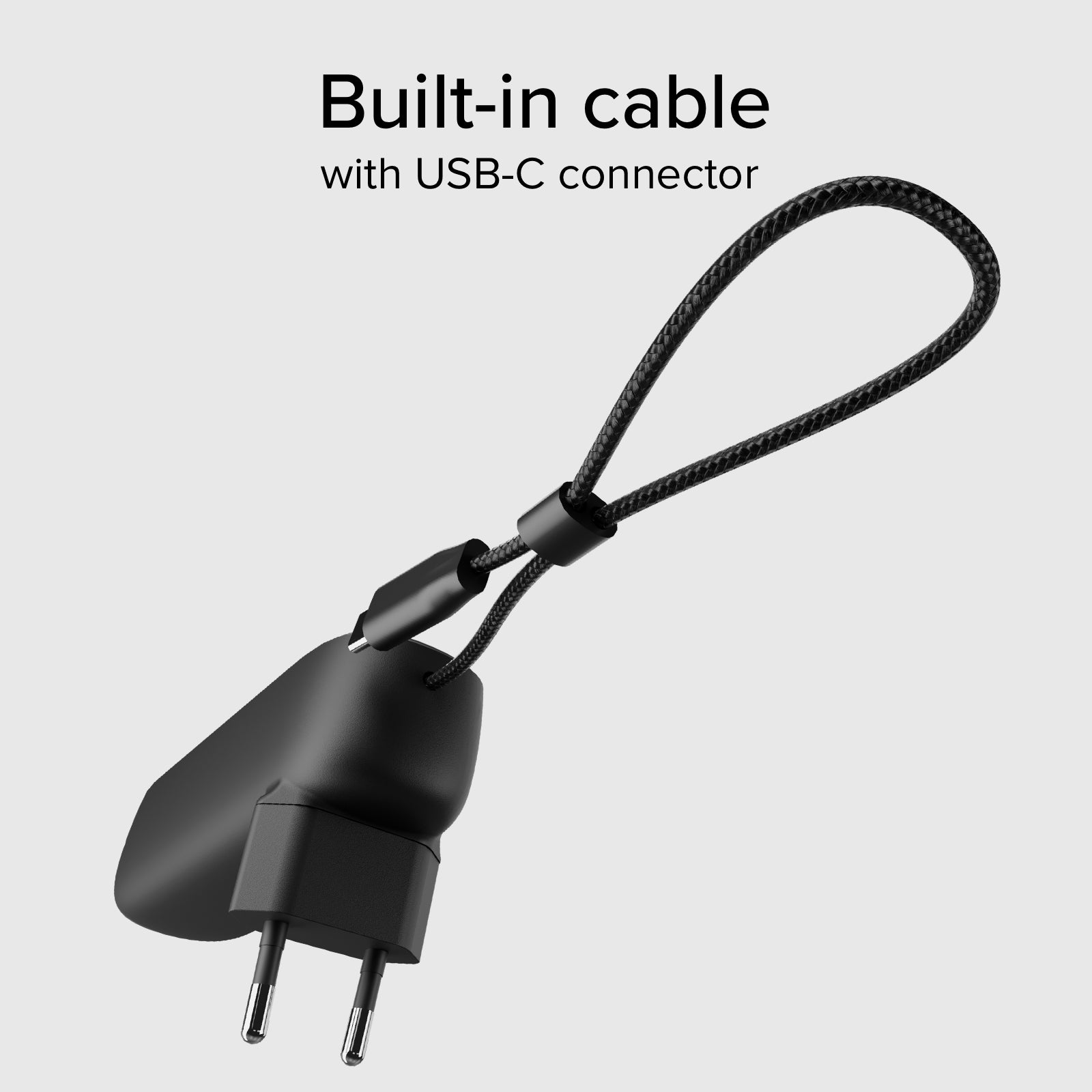 Powerbank Hybride 5000 mAh PD 20 W avec fiche intégrée