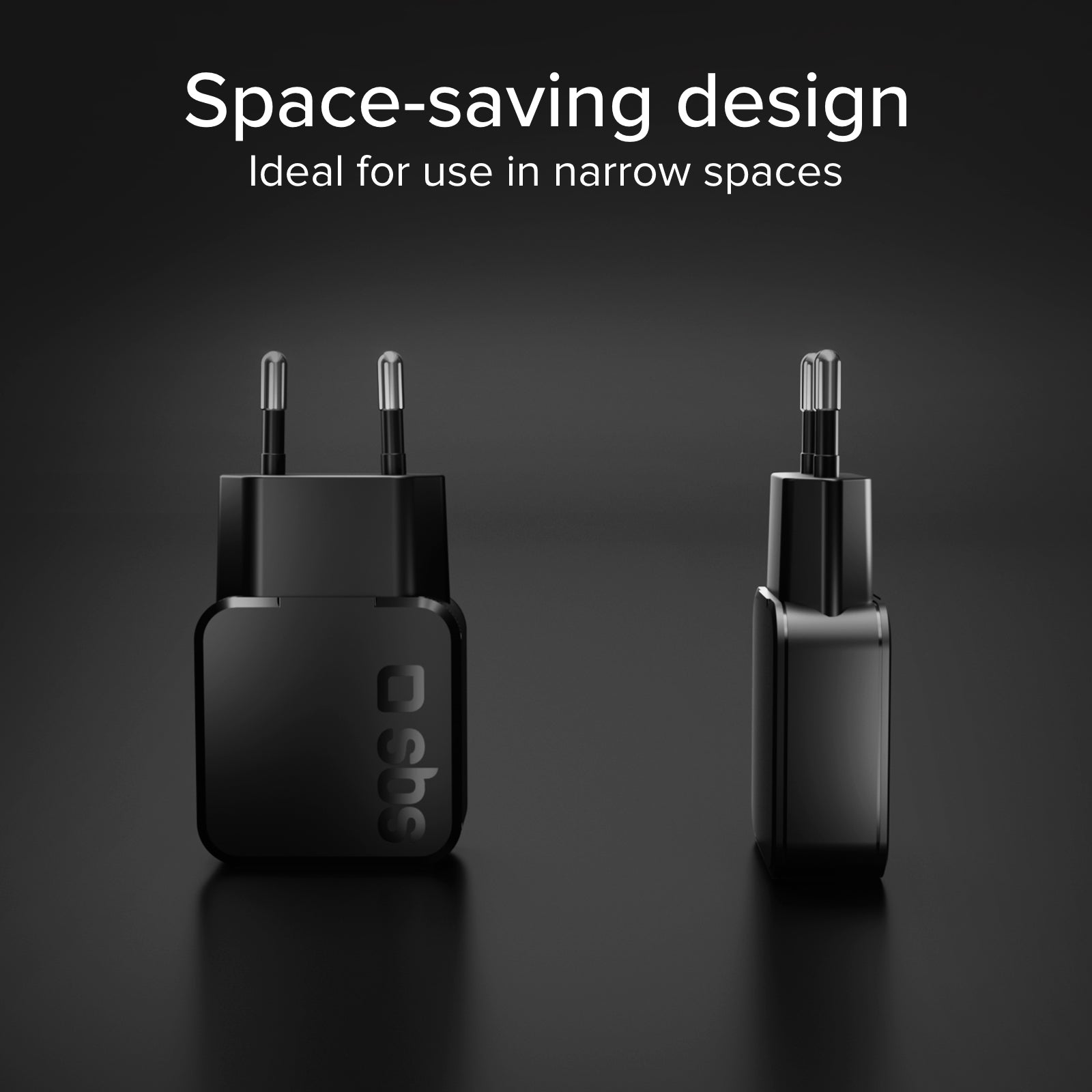 Chargeur mural 20W USB-C Ultra Slim, adapté pour MacBook Neo