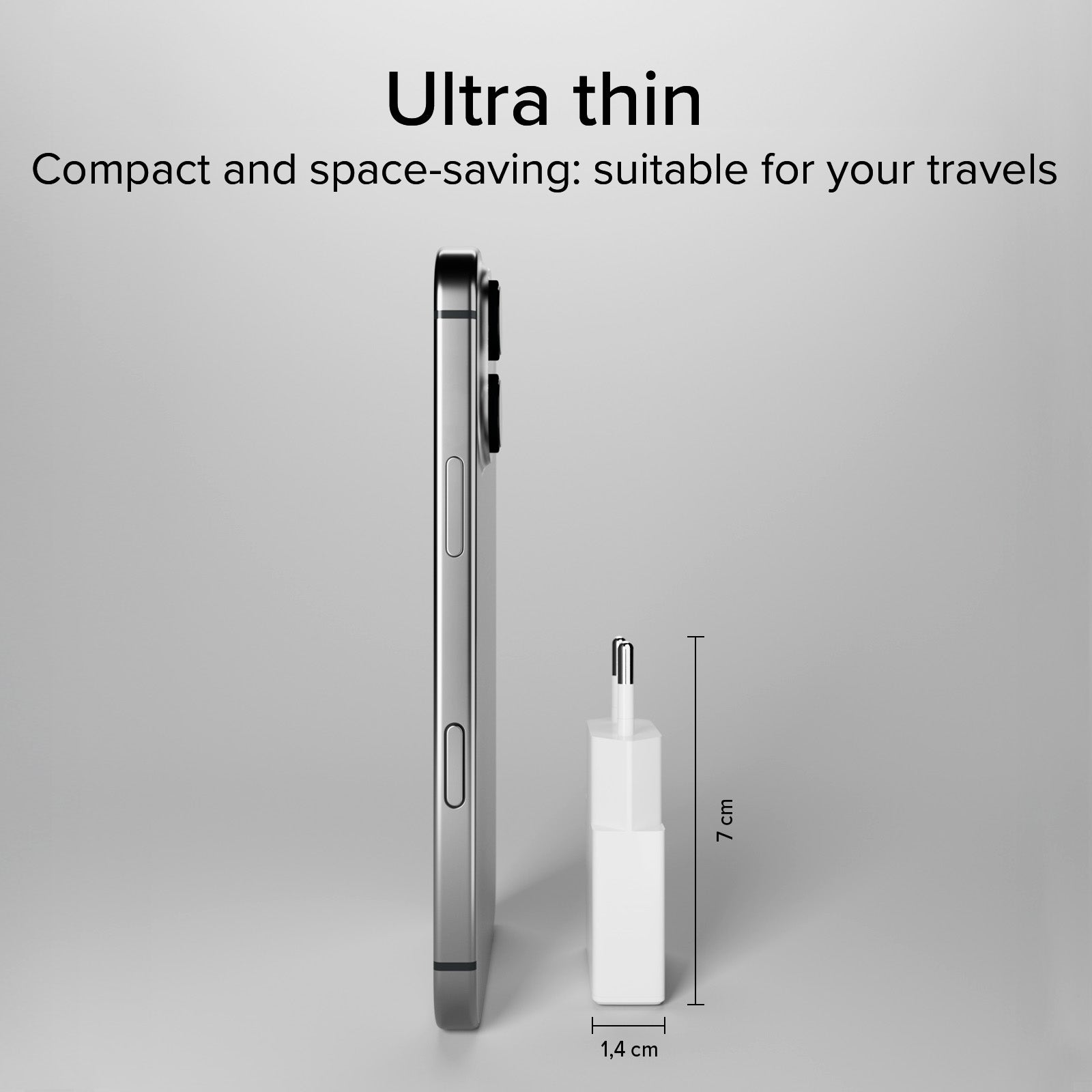 Chargeur 30W Power Delivery ultra slim