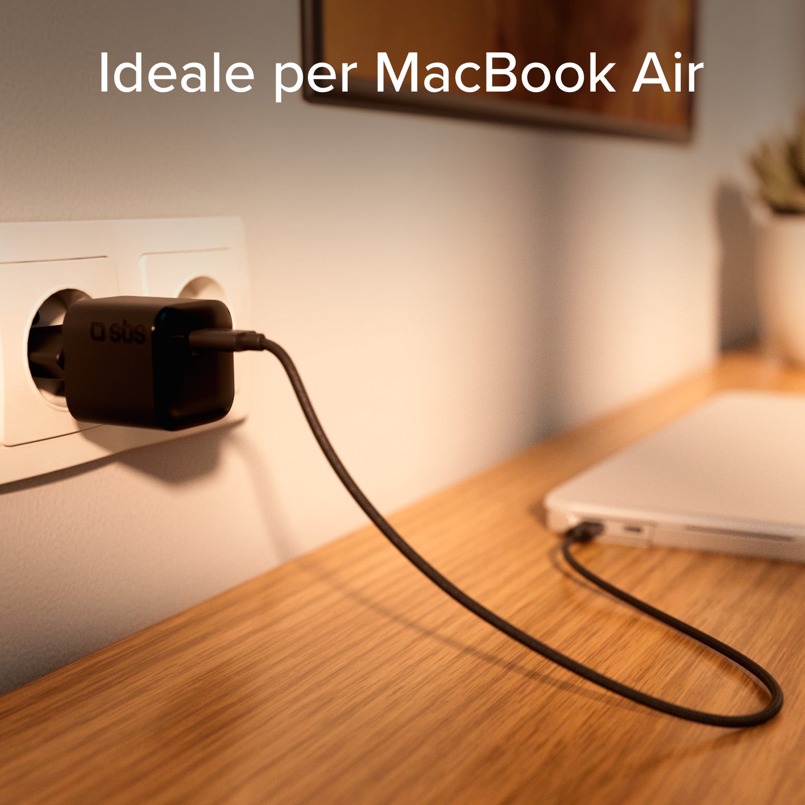 Cargador de pared USB-C 30 W compacto con Power Delivery 3.0 y PPS