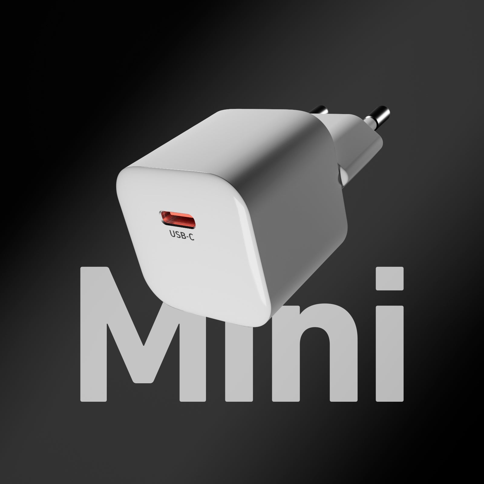 Cargador de pared USB-C 30 W compacto con Power Delivery 3.0 y PPS