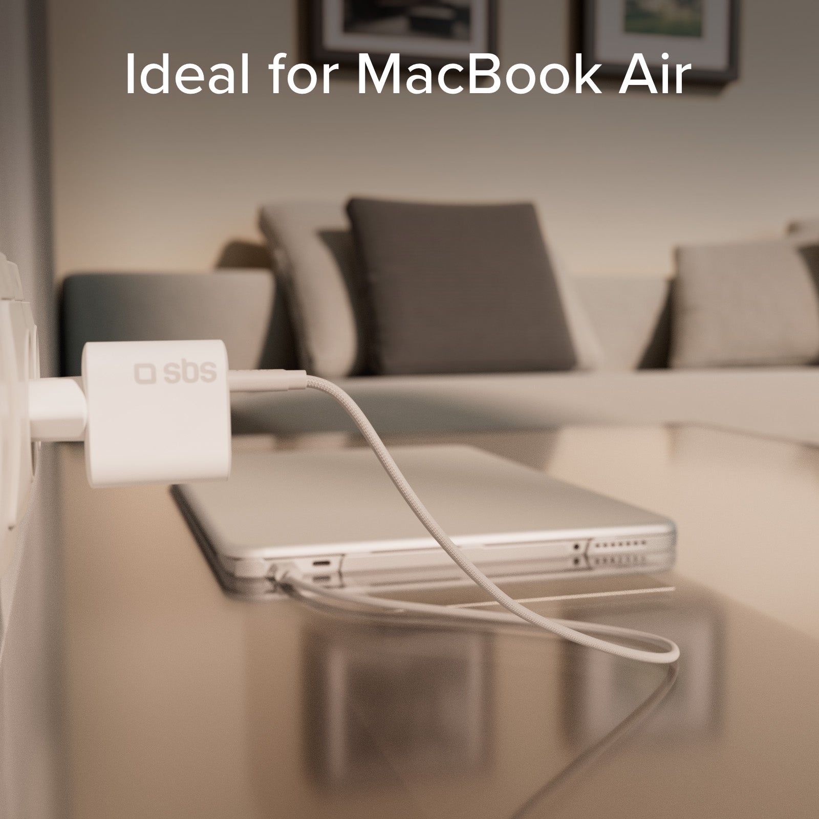 Cargador de pared USB-C 30 W compacto con Power Delivery 3.0 y PPS