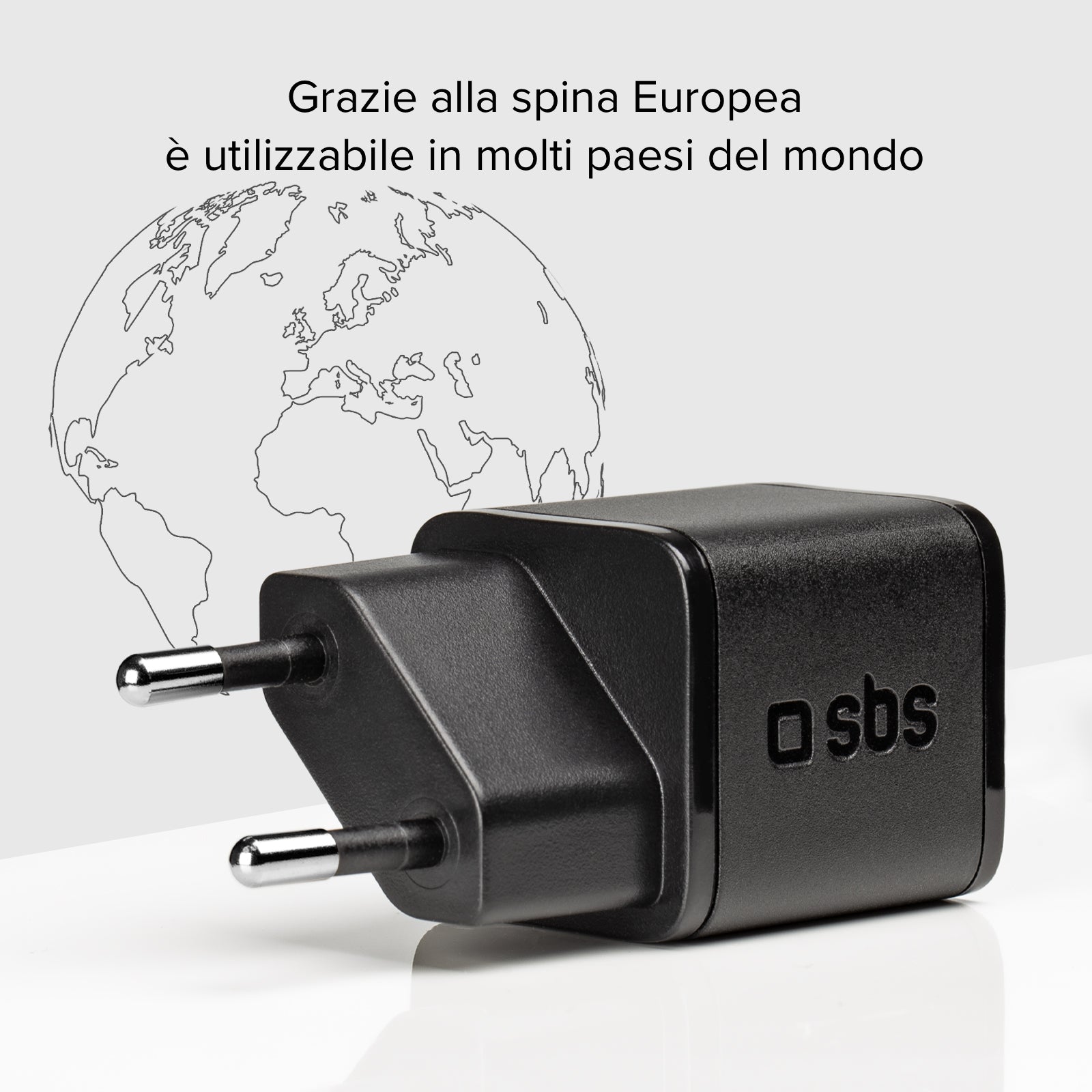 Caricatore caricabatterie ultrarapido GaN da 30 Watt Power Delivery