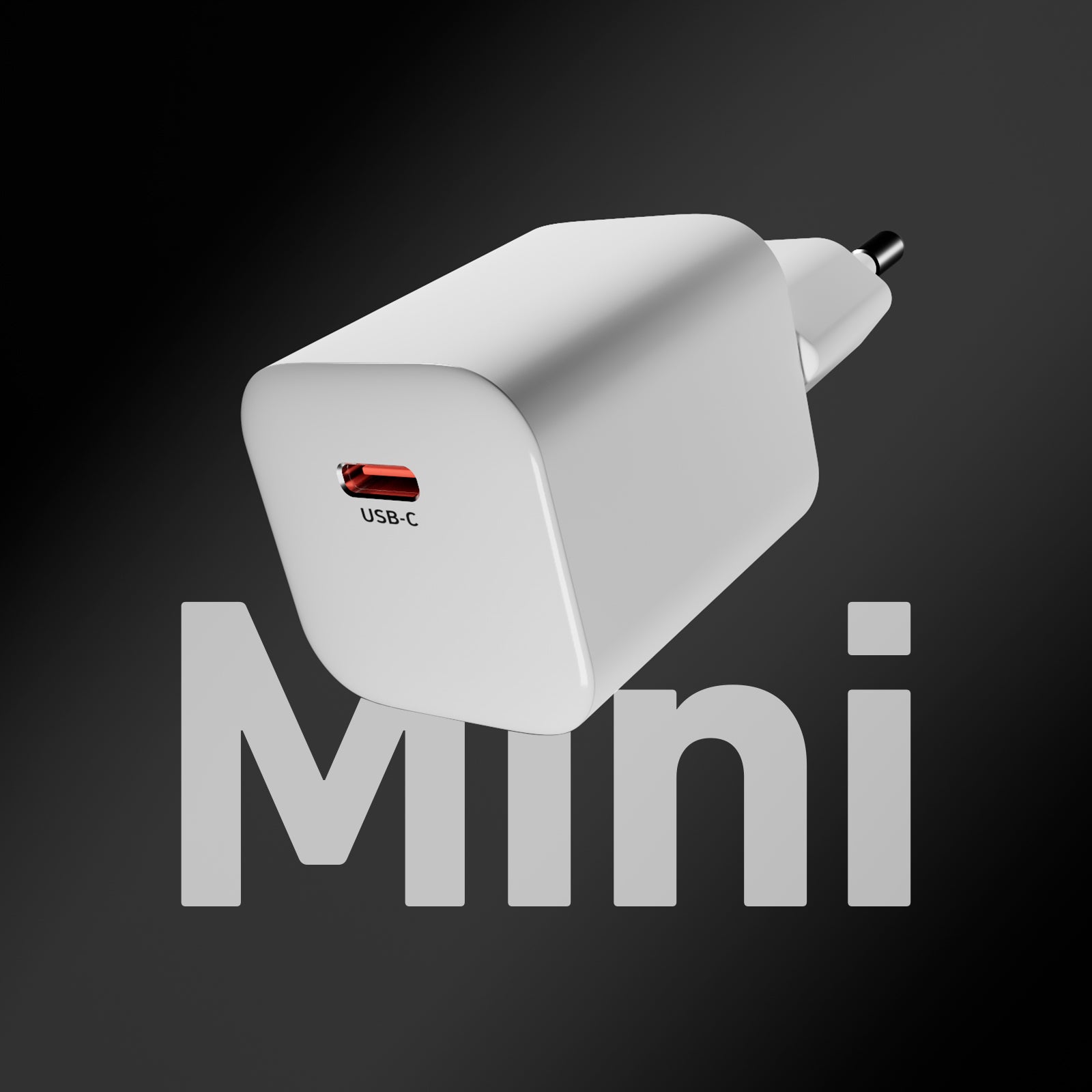 Cargador de pared GaN USB-C de 65 W con Power Delivery 3.0 y fuente de alimentación programable