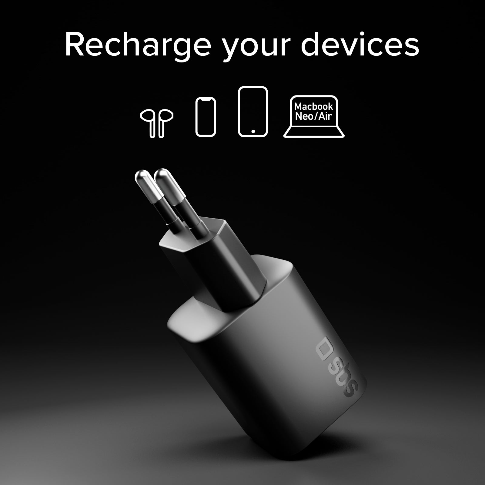 Wandladegerät USB-C mit 40 W, Power Delivery 3.0 und AVS