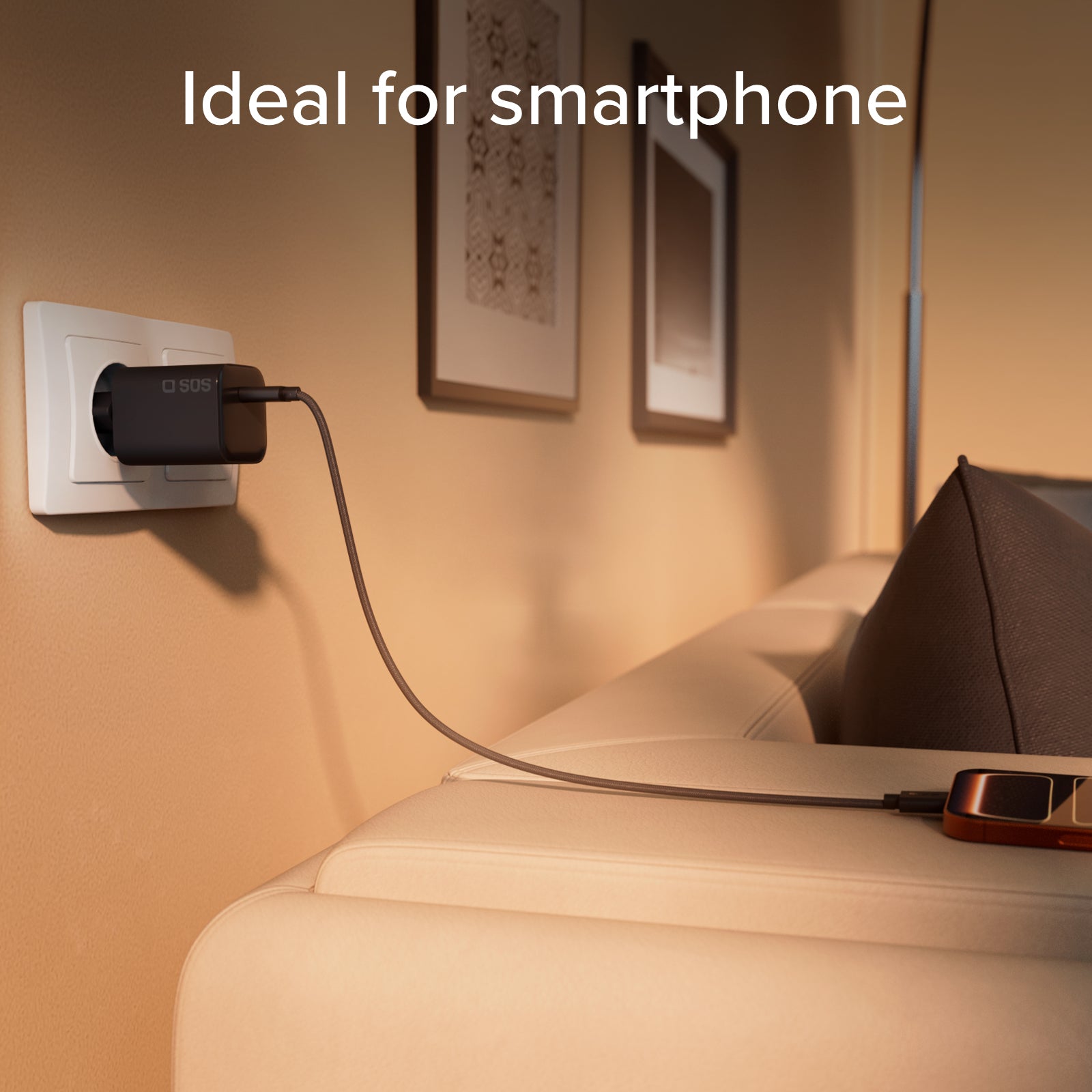 Wandladegerät USB-C mit 40 W, Power Delivery 3.0 und AVS