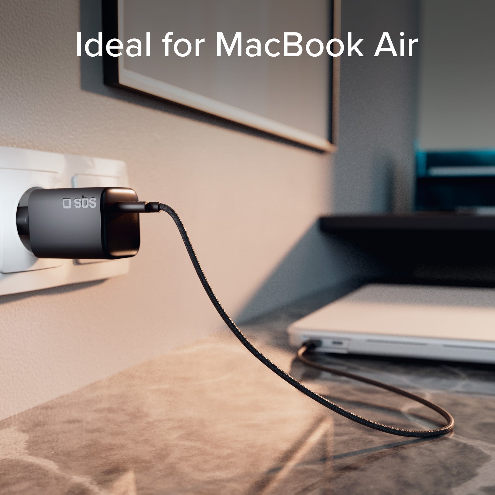 Wandladegerät USB-C mit 40 W, Power Delivery 3.0 und AVS