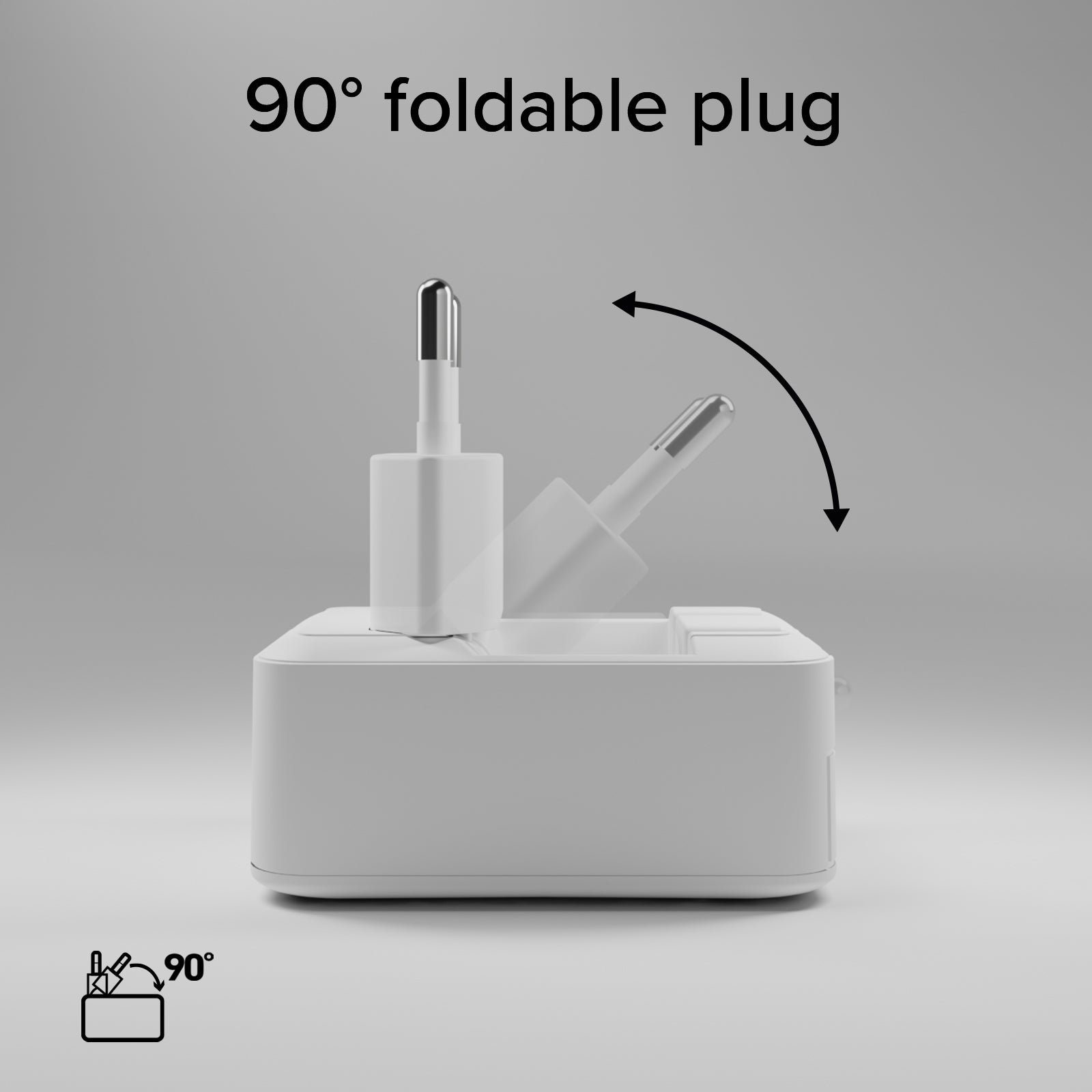  Chargeur mural pliable Flexy 20W pour MacBook Neo