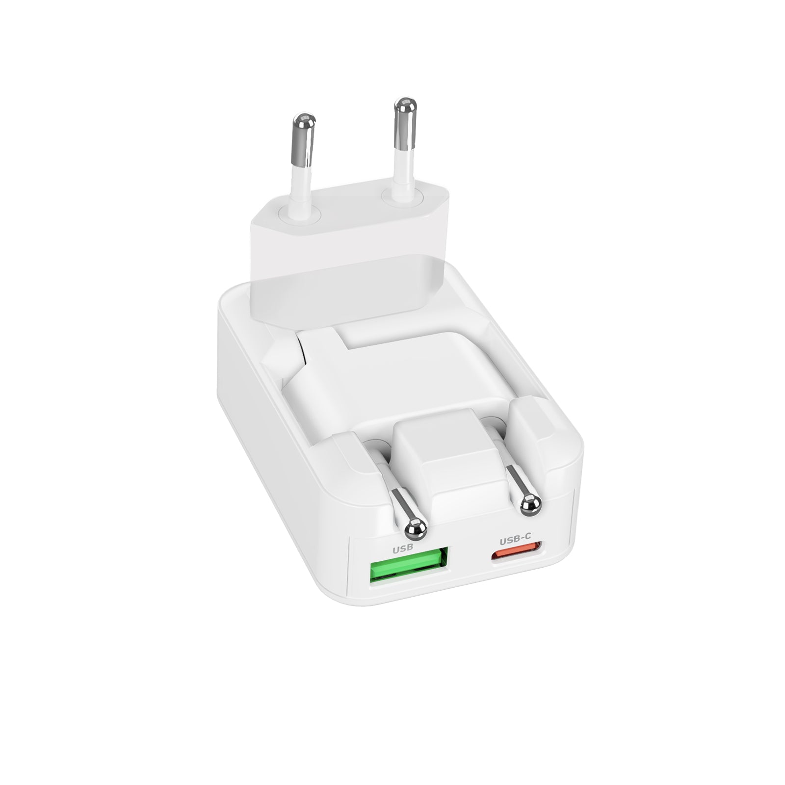 Caricatore da Parete Flexi Wall Charger 45W con Spina Pieghevole