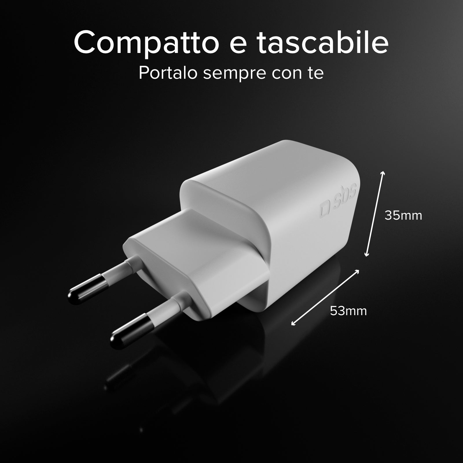 Kit caricatore da parete 45W GaN e Power Delivery, con cavo USB-C 1.5m