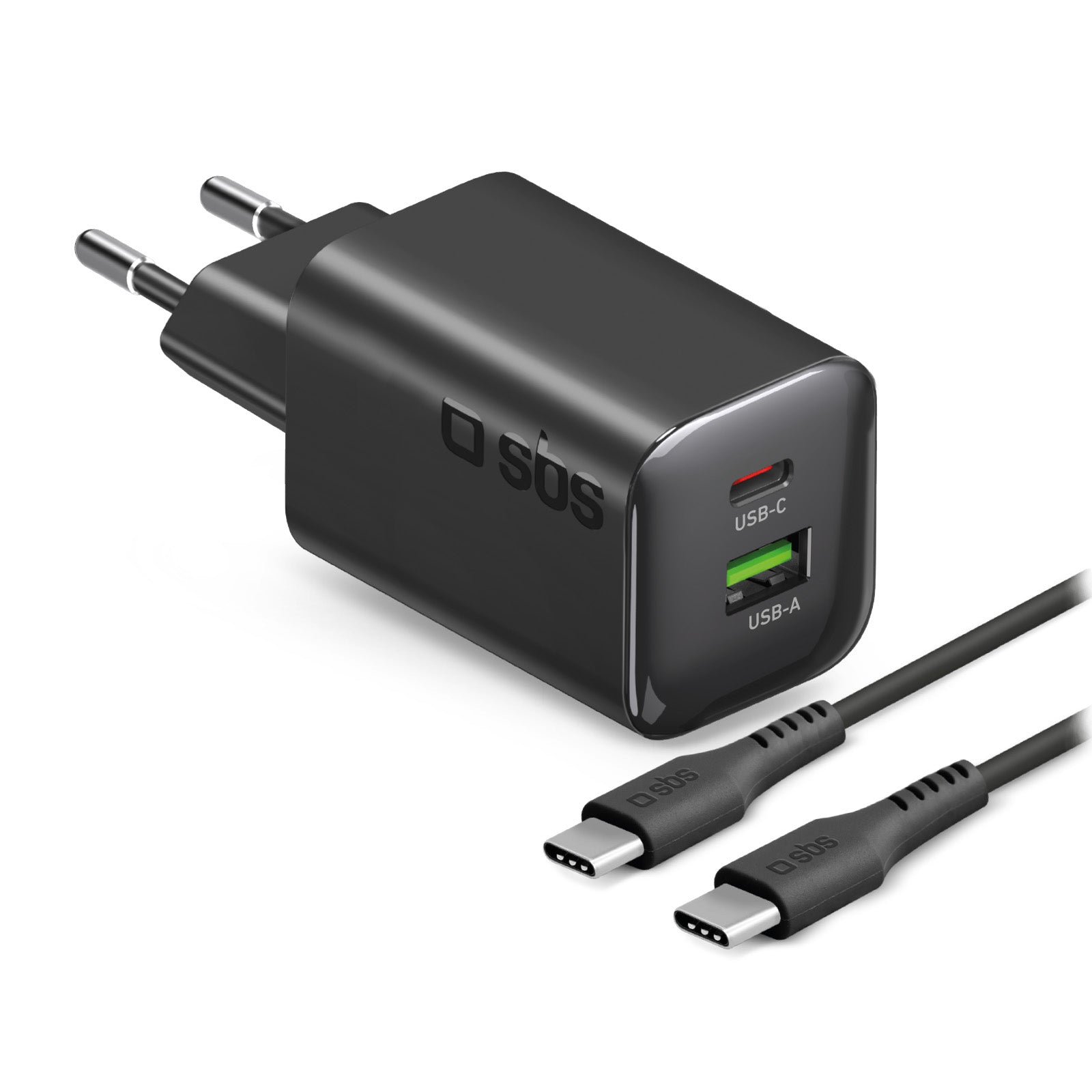 Kit caricatore 65W GaN con cavo USB‑C 1.5m