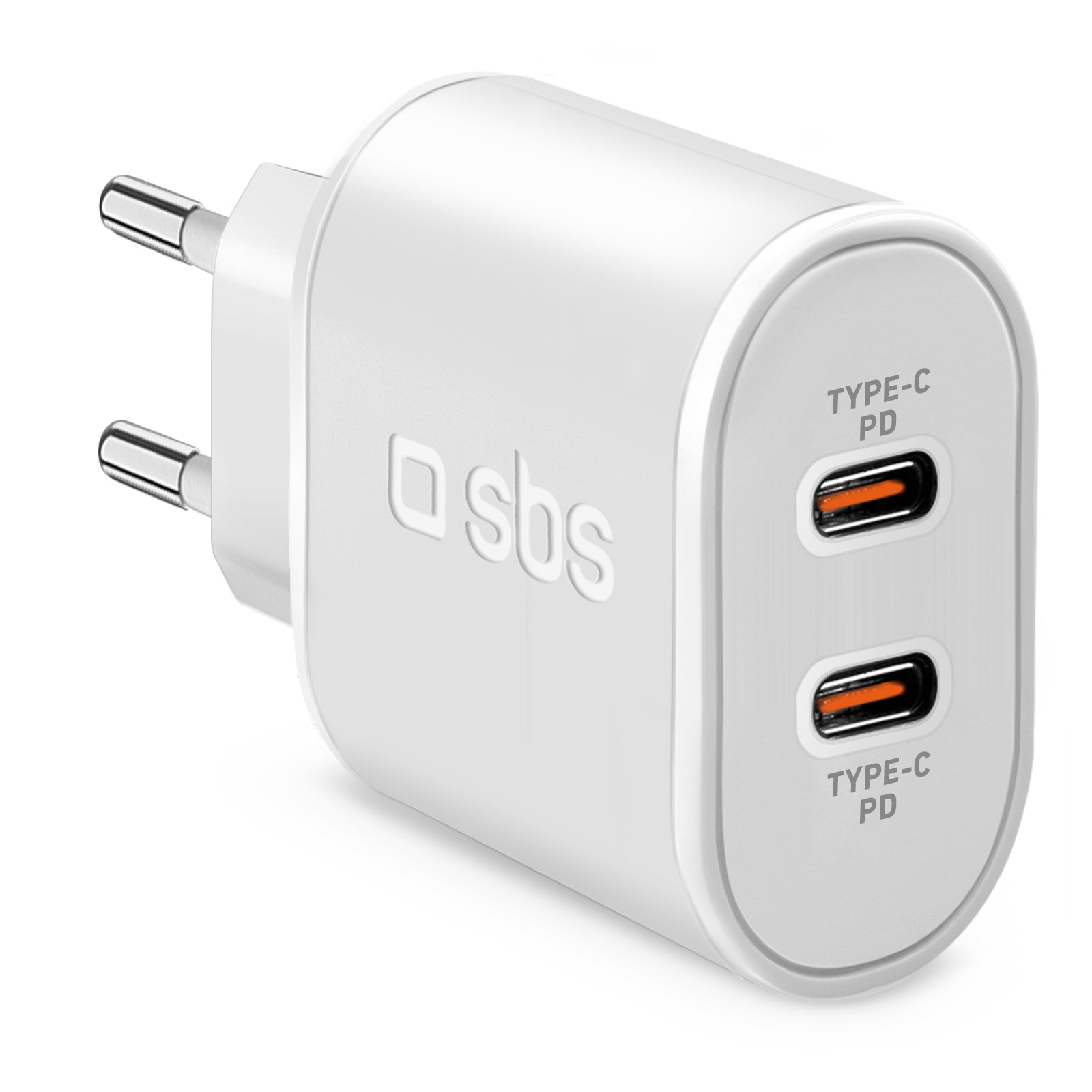 Caricatore doppia USB‑C 20W PD
